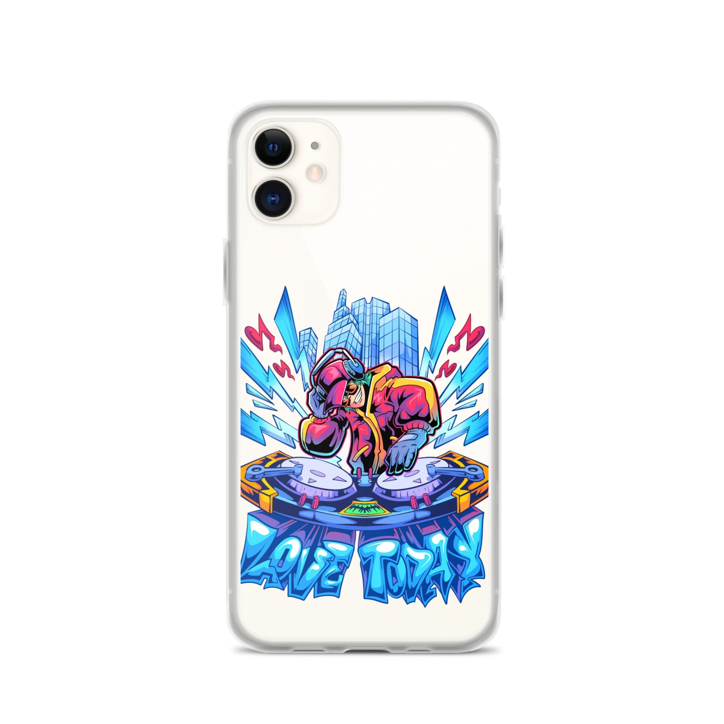 Nonstop Love Clear Case for iPhone®