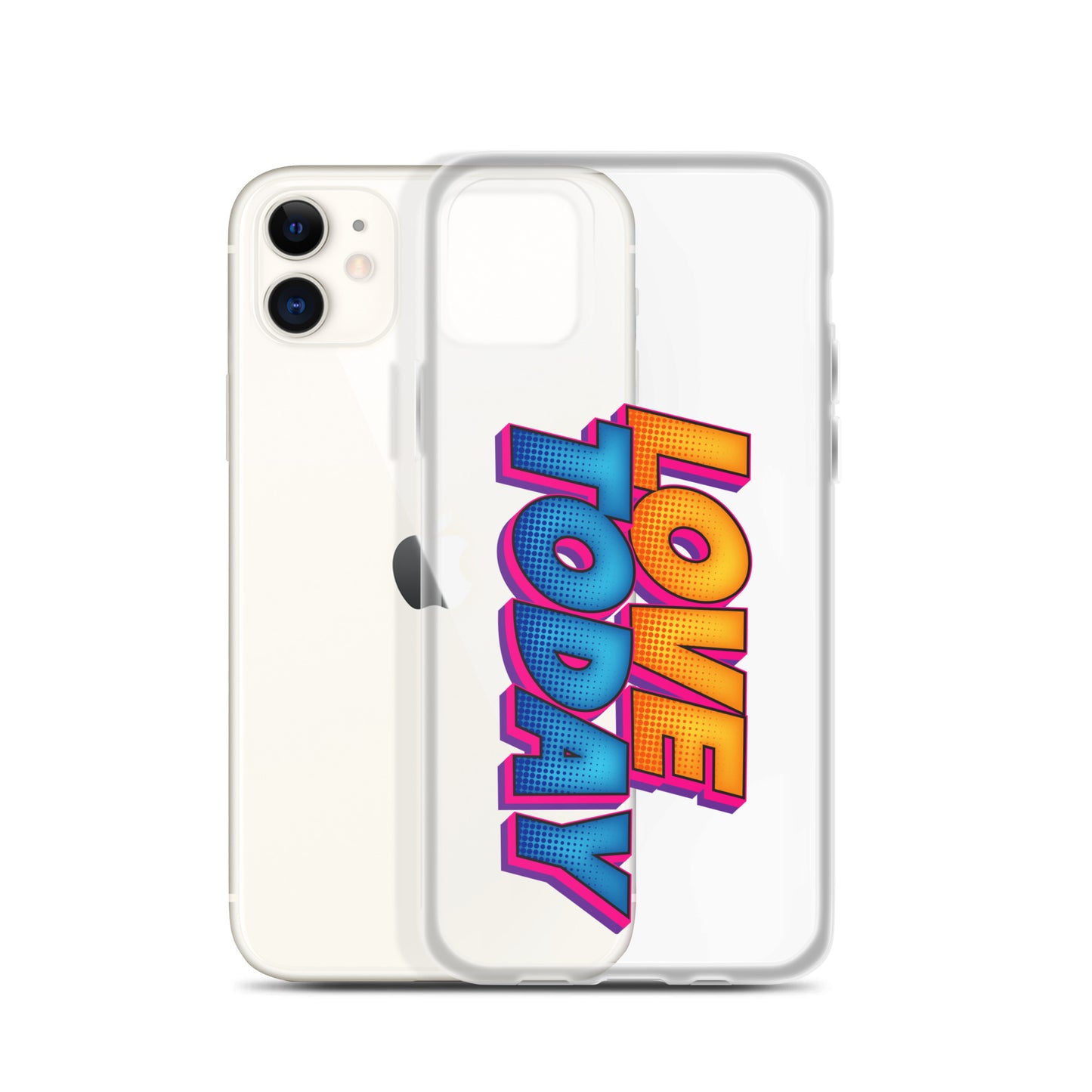 Popartify Clear Case for iPhone®