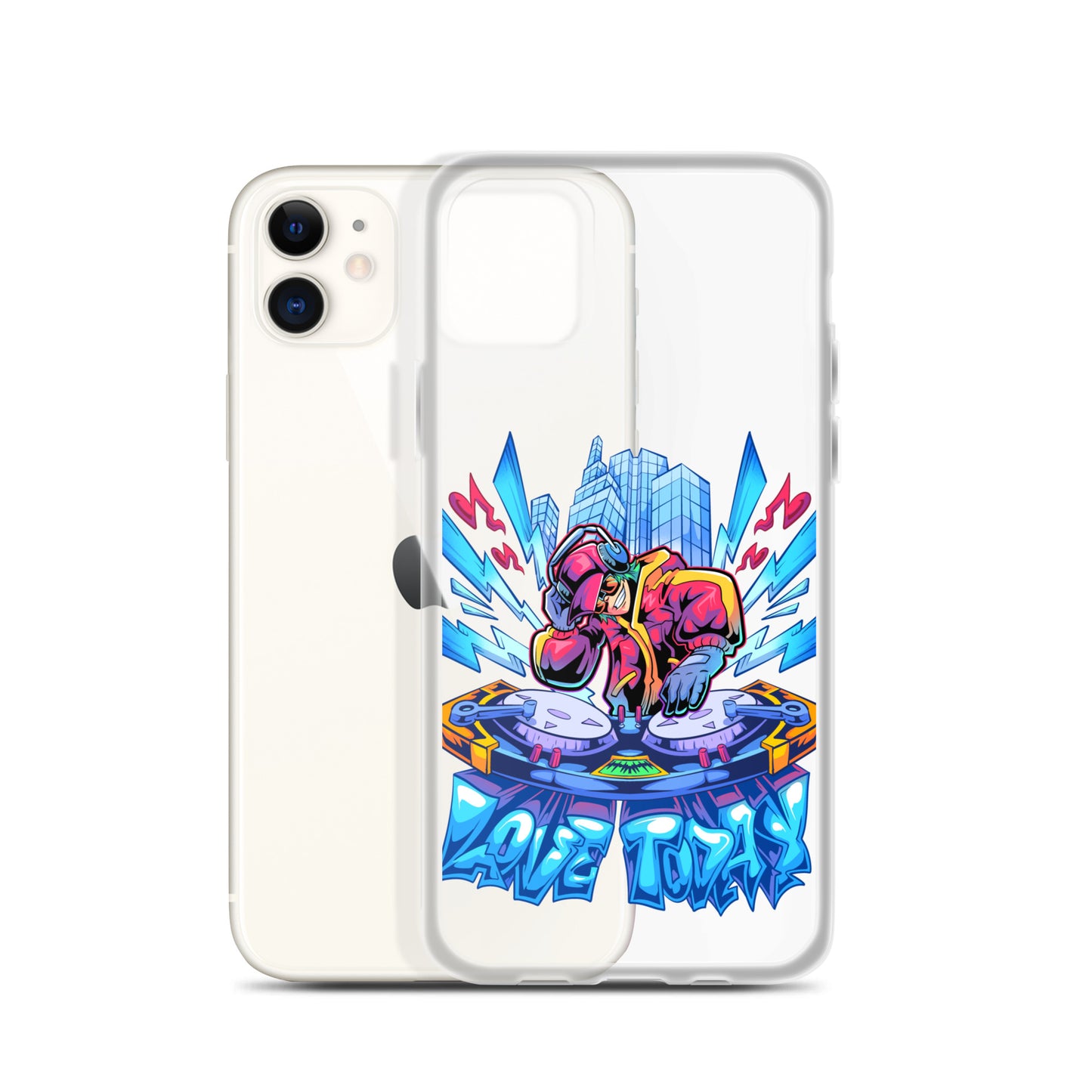 Nonstop Love Clear Case for iPhone®