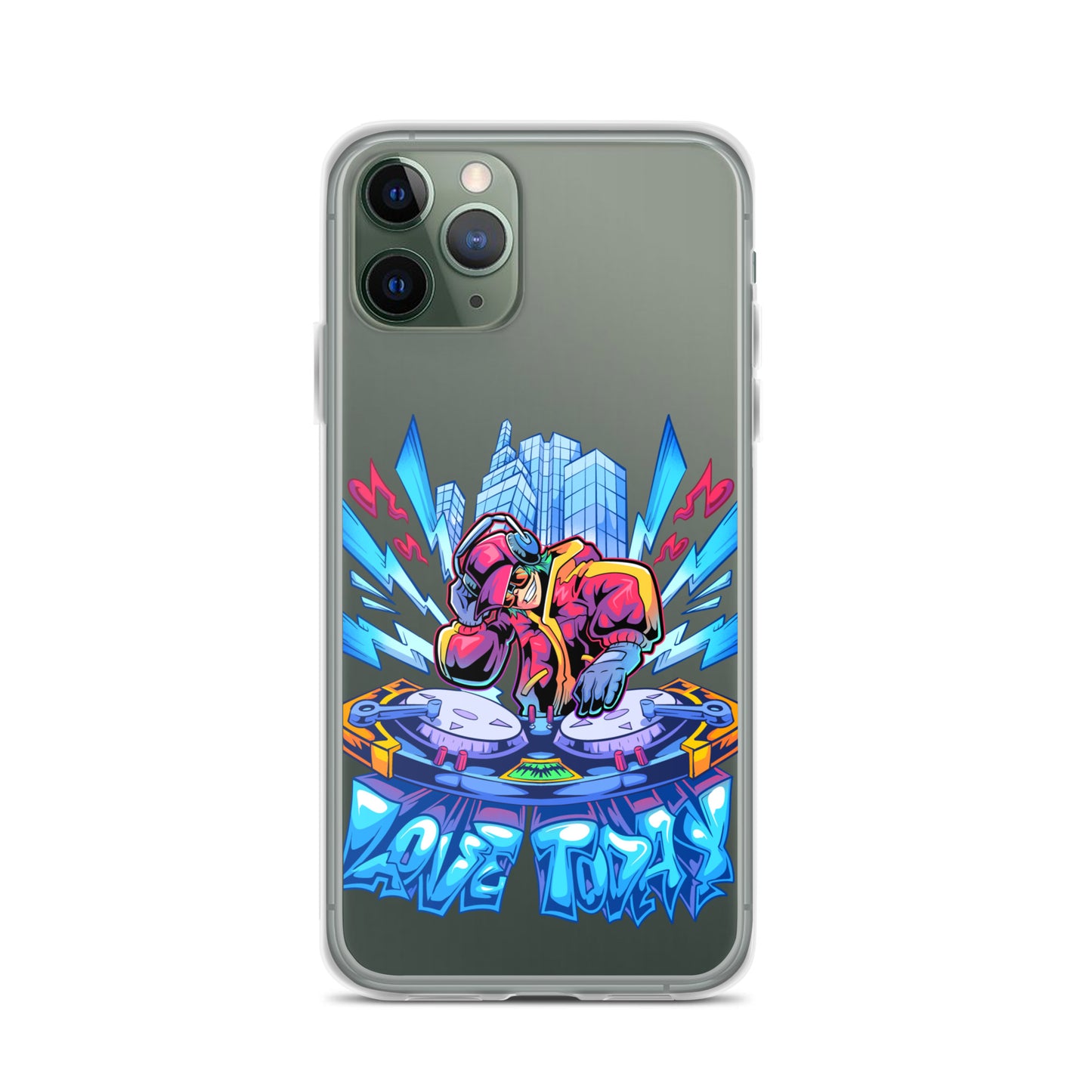 Nonstop Love Clear Case for iPhone®