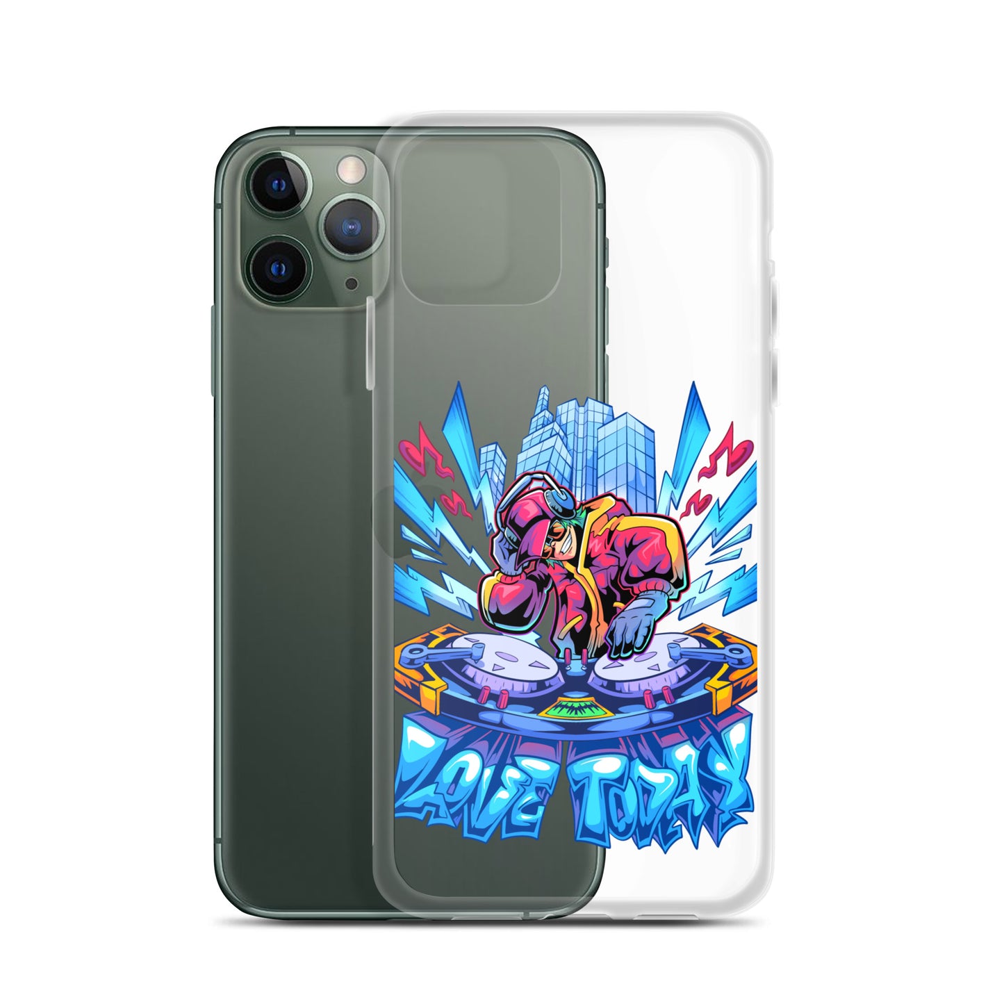 Nonstop Love Clear Case for iPhone®