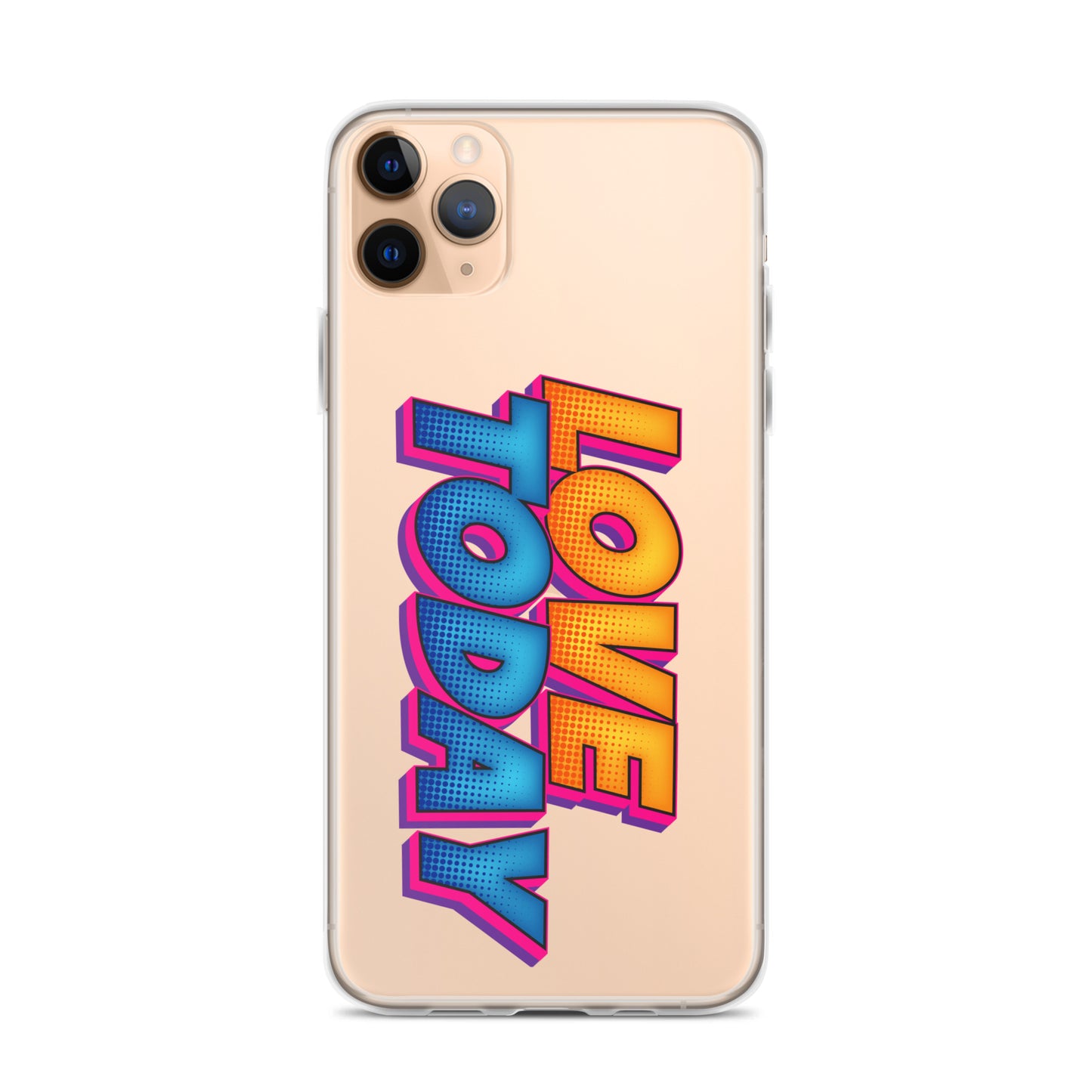 Popartify Clear Case for iPhone®