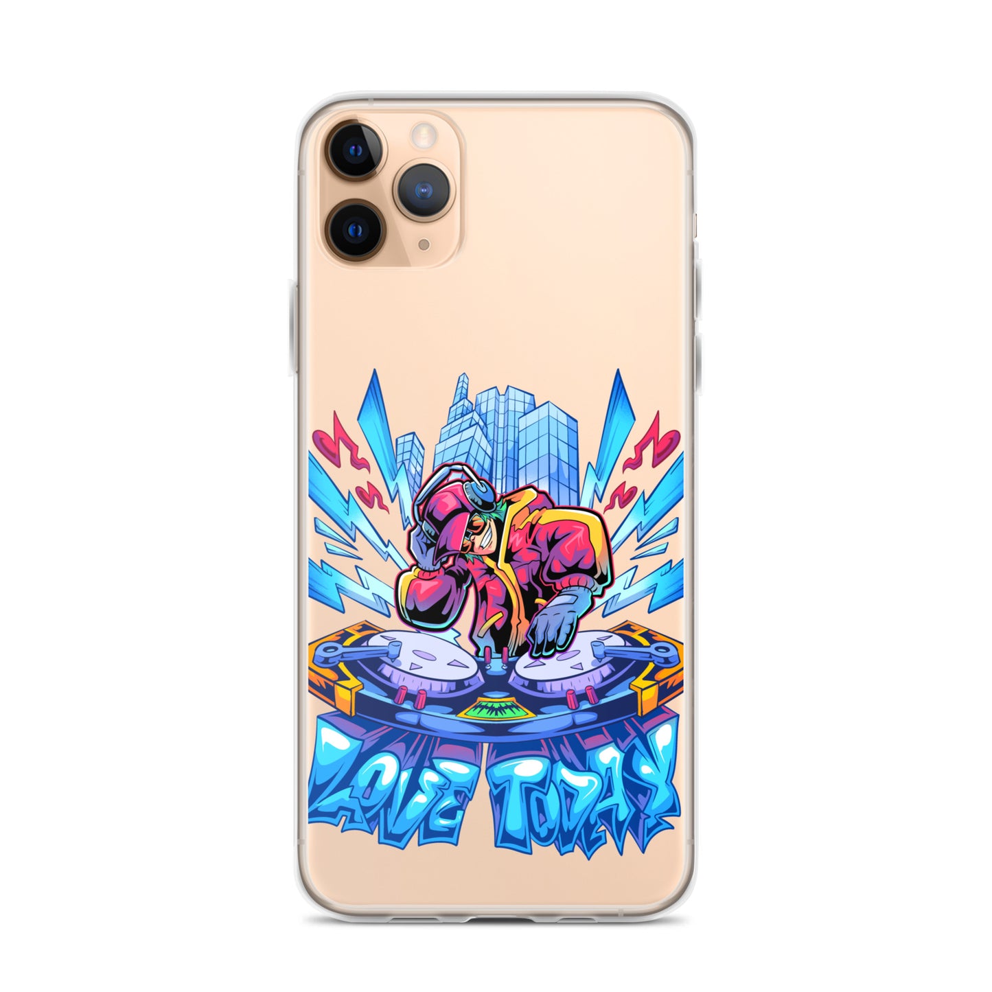 Nonstop Love Clear Case for iPhone®