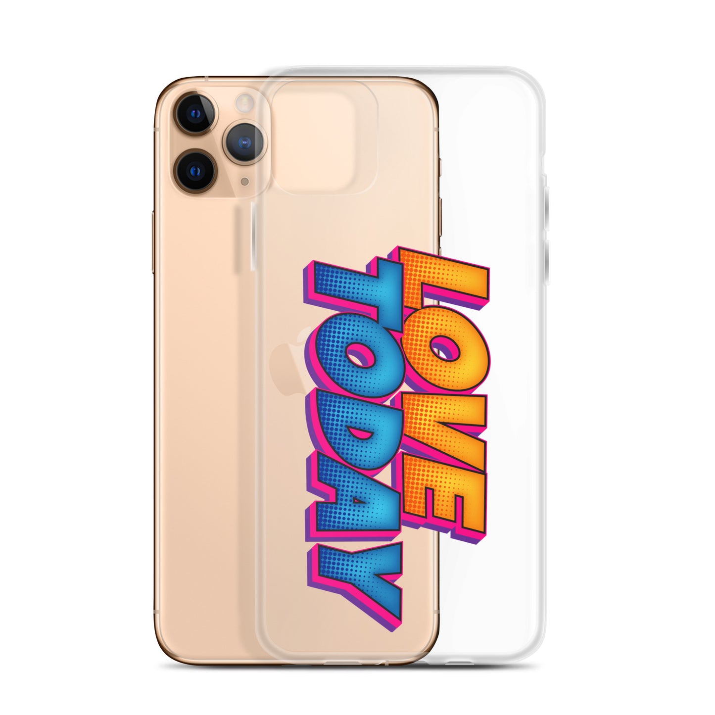 Popartify Clear Case for iPhone®
