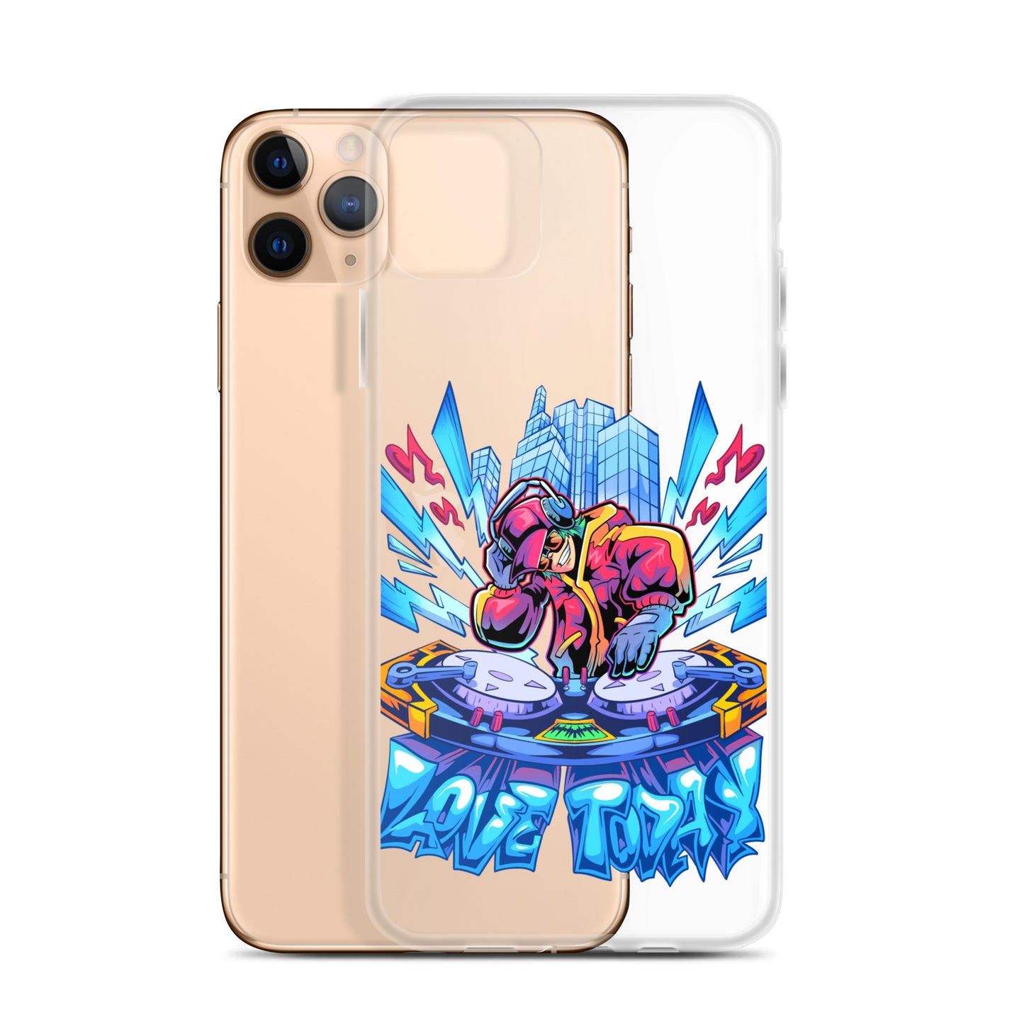 Nonstop Love Clear Case for iPhone®