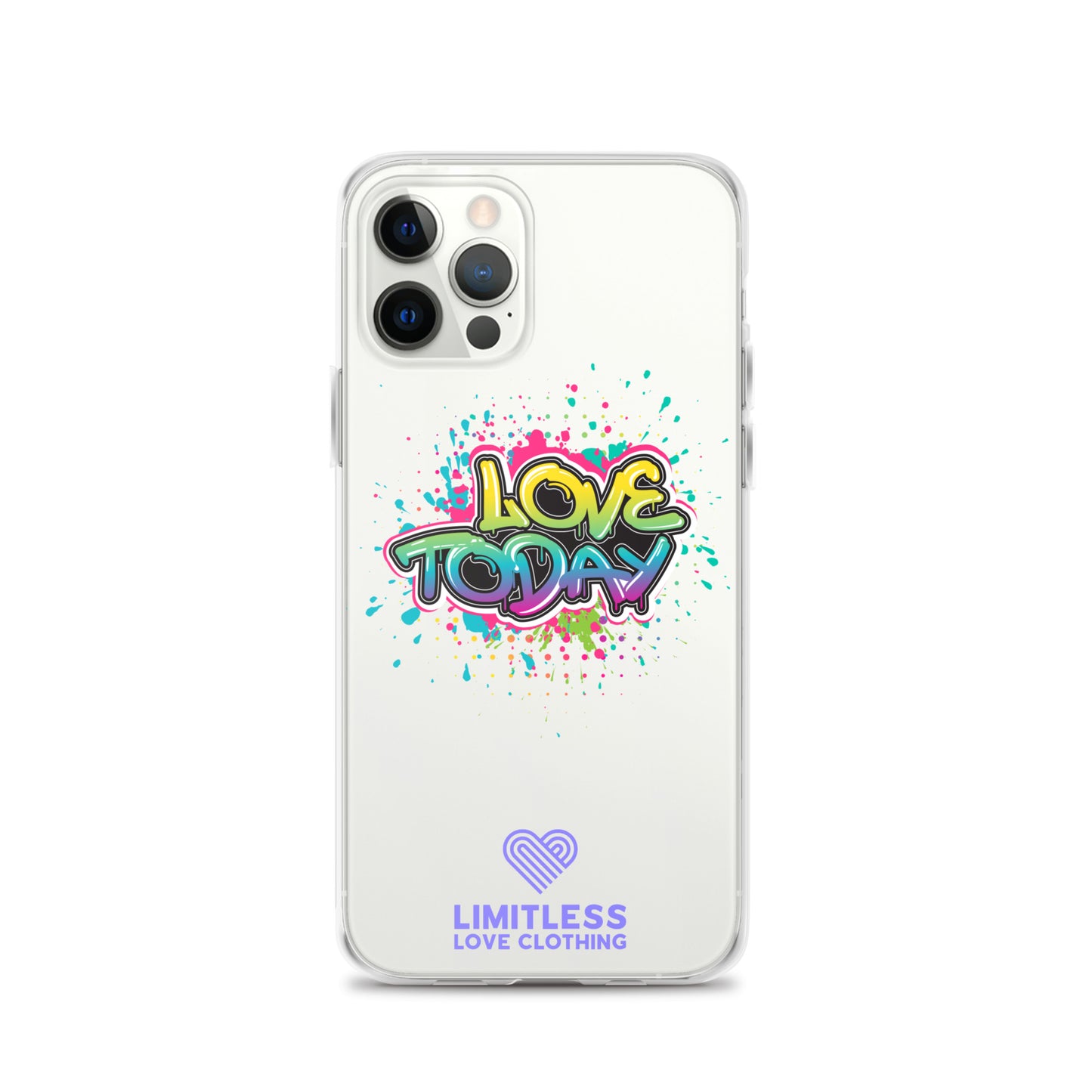 Graffitlove Logo'd Clear Case for iPhone®