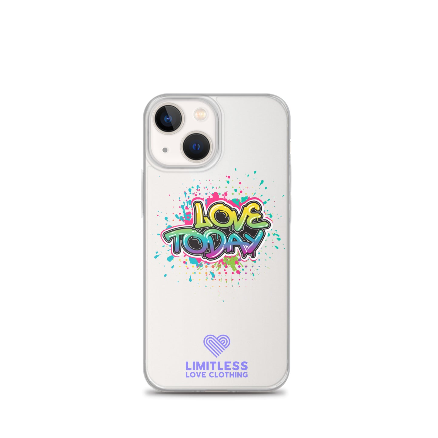 Graffitlove Logo'd Clear Case for iPhone®