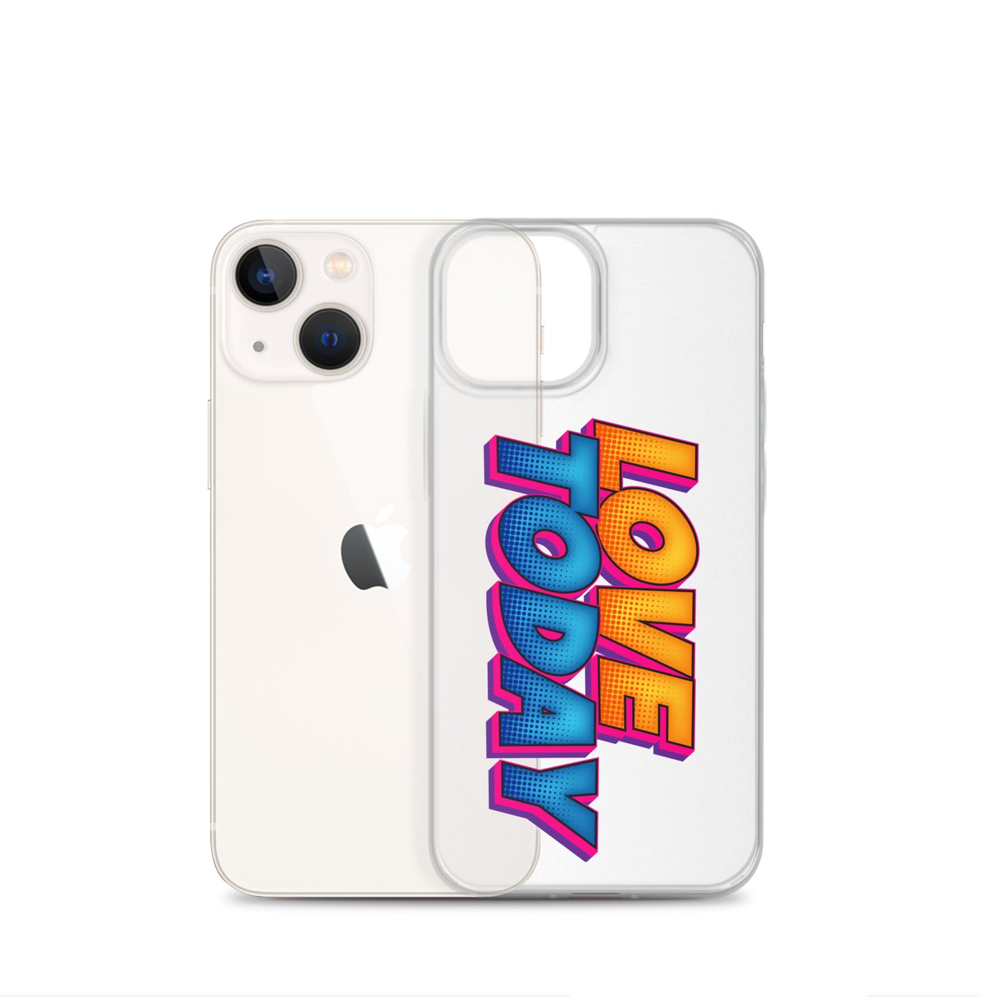 Popartify Clear Case for iPhone®