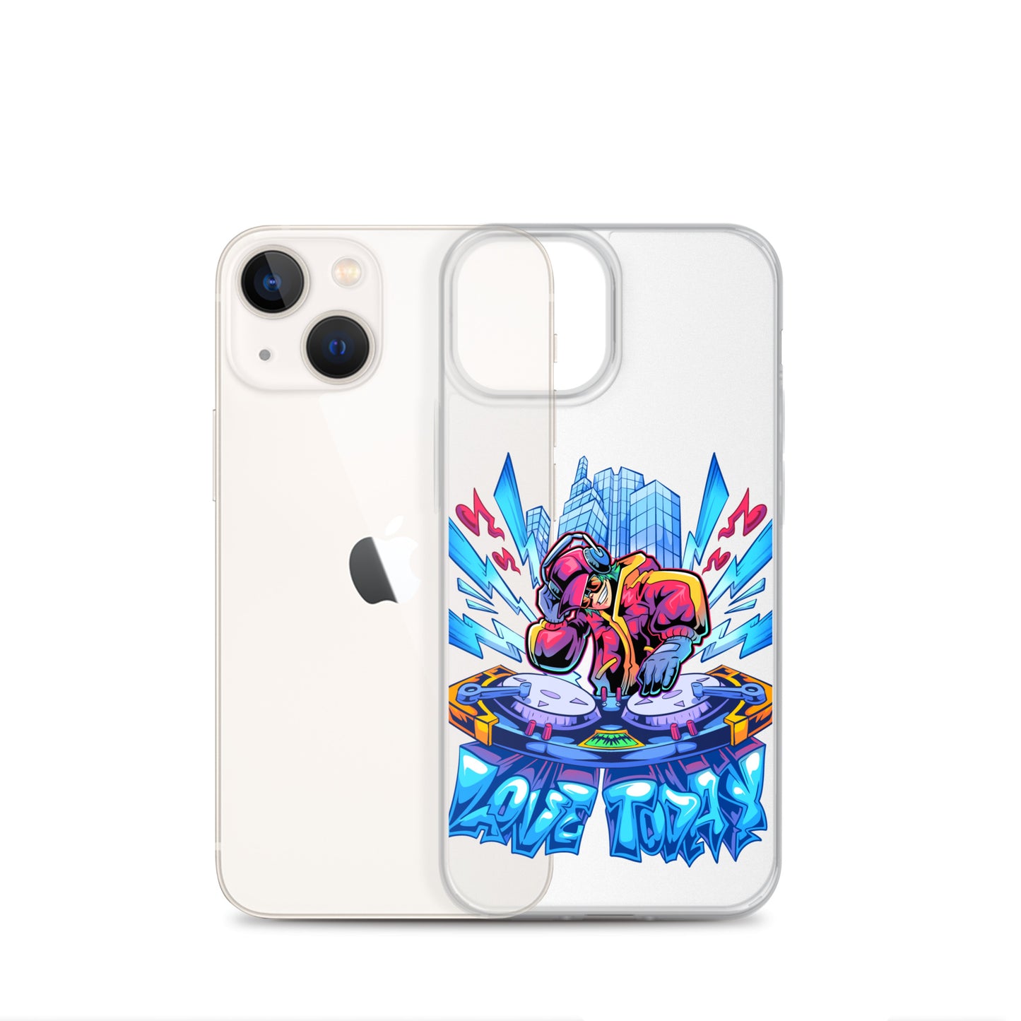 Nonstop Love Clear Case for iPhone®