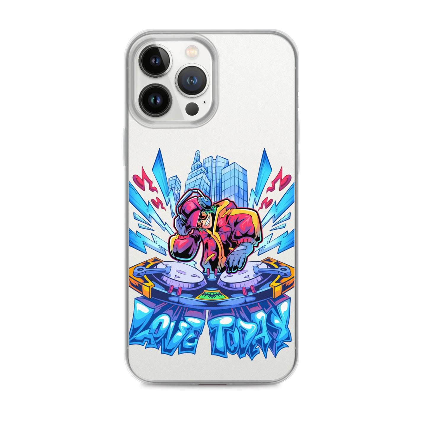 Nonstop Love Clear Case for iPhone®