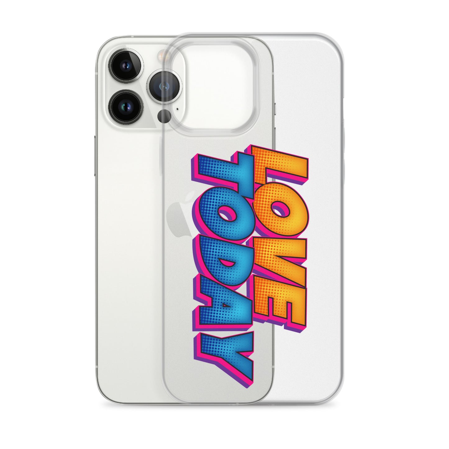 Popartify Clear Case for iPhone®