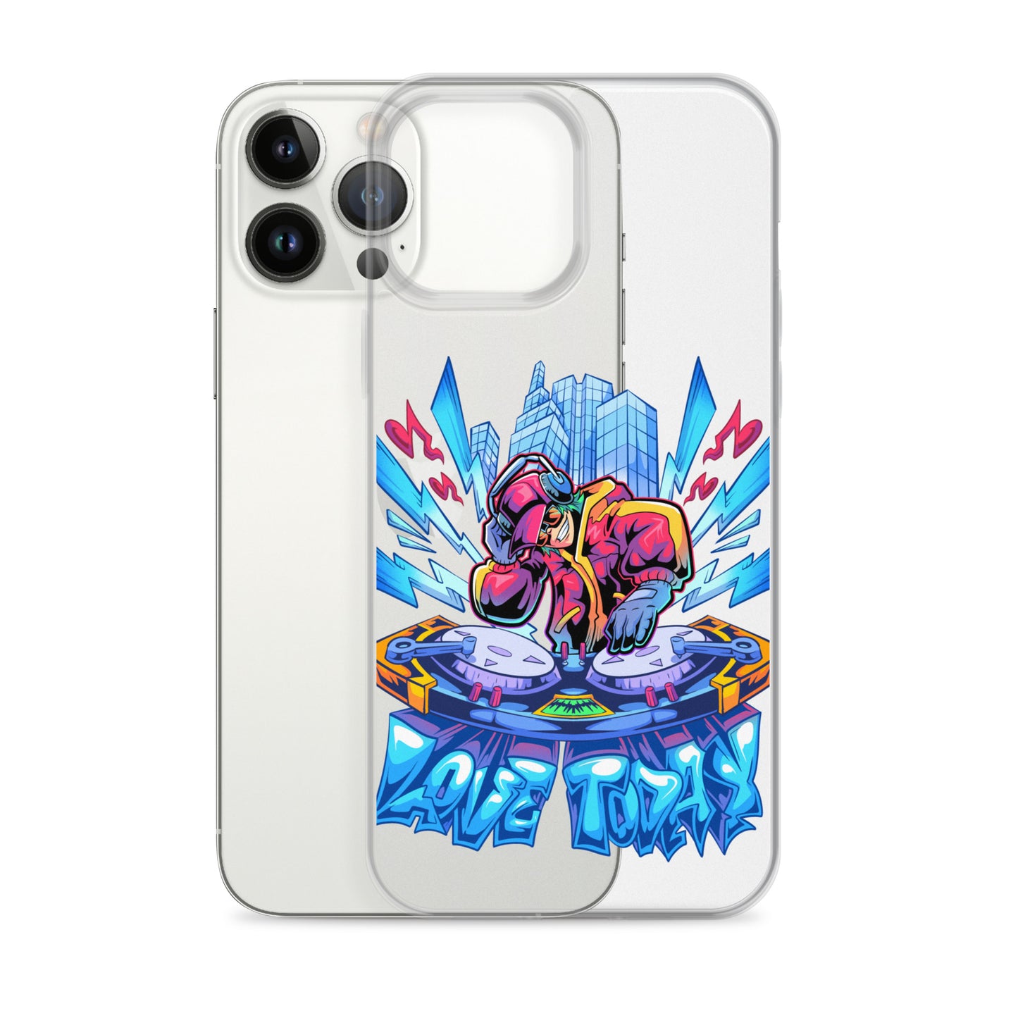 Nonstop Love Clear Case for iPhone®