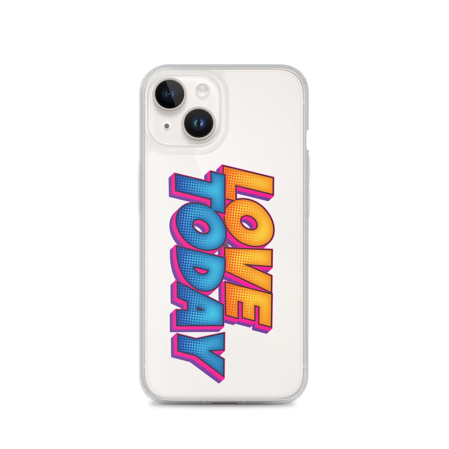 Popartify Clear Case for iPhone®