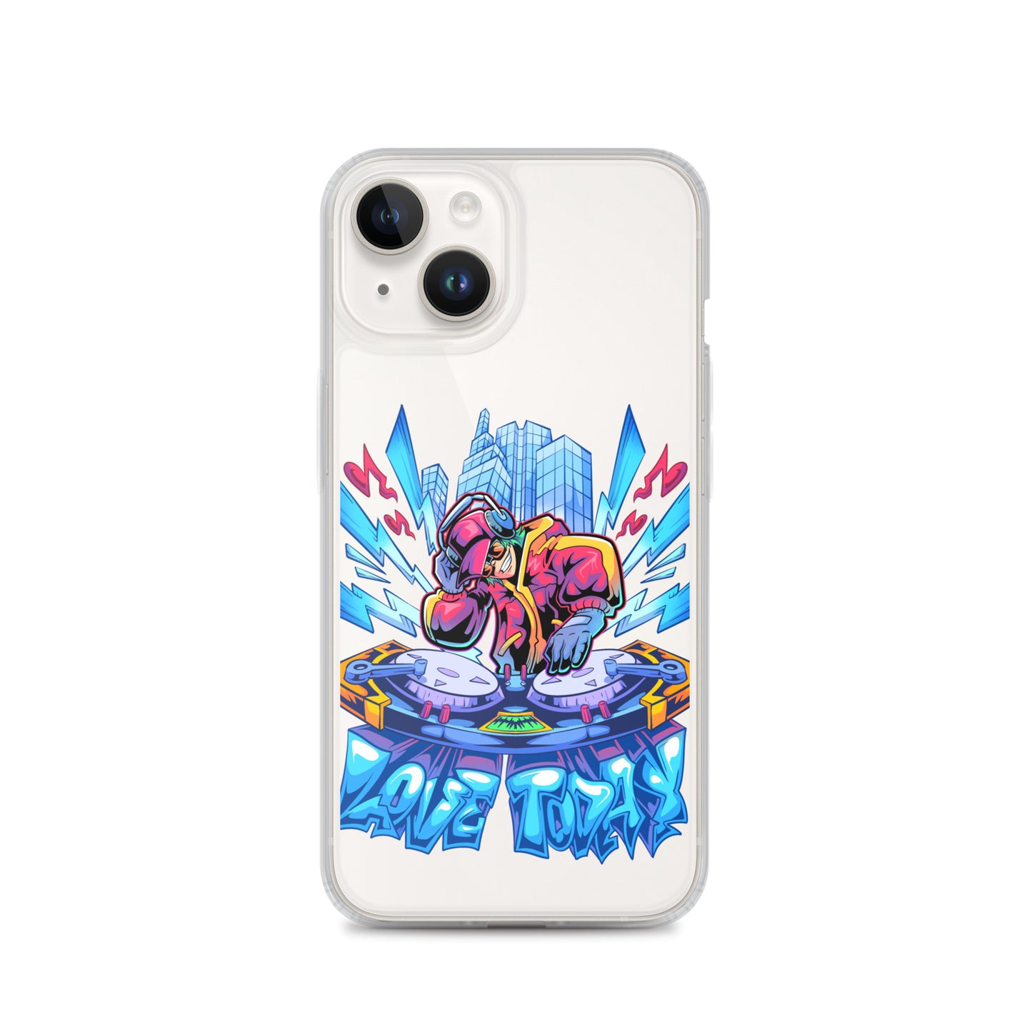 Nonstop Love Clear Case for iPhone®