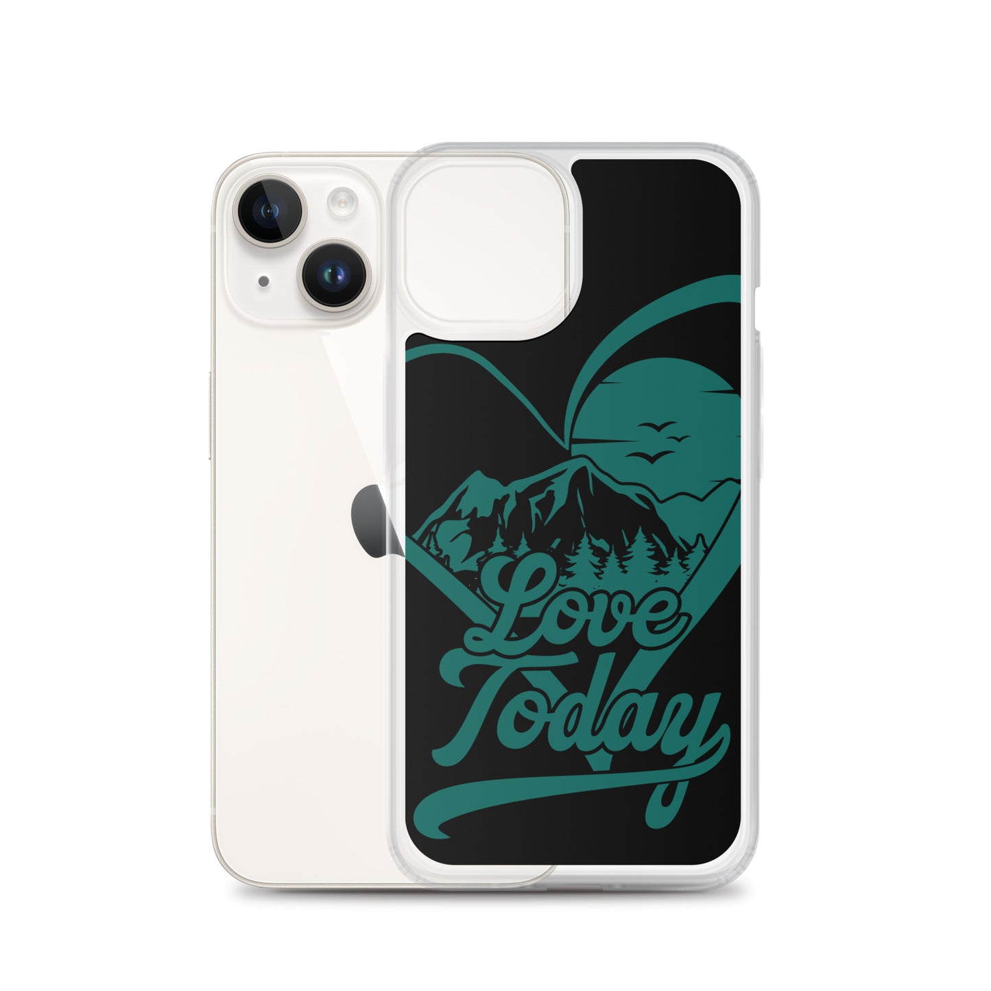 Nature Love Clear Case for iPhone®