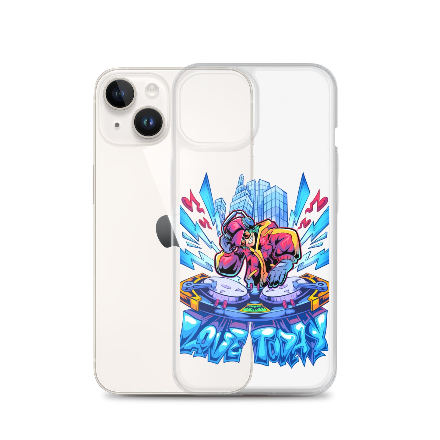 Nonstop Love Clear Case for iPhone®