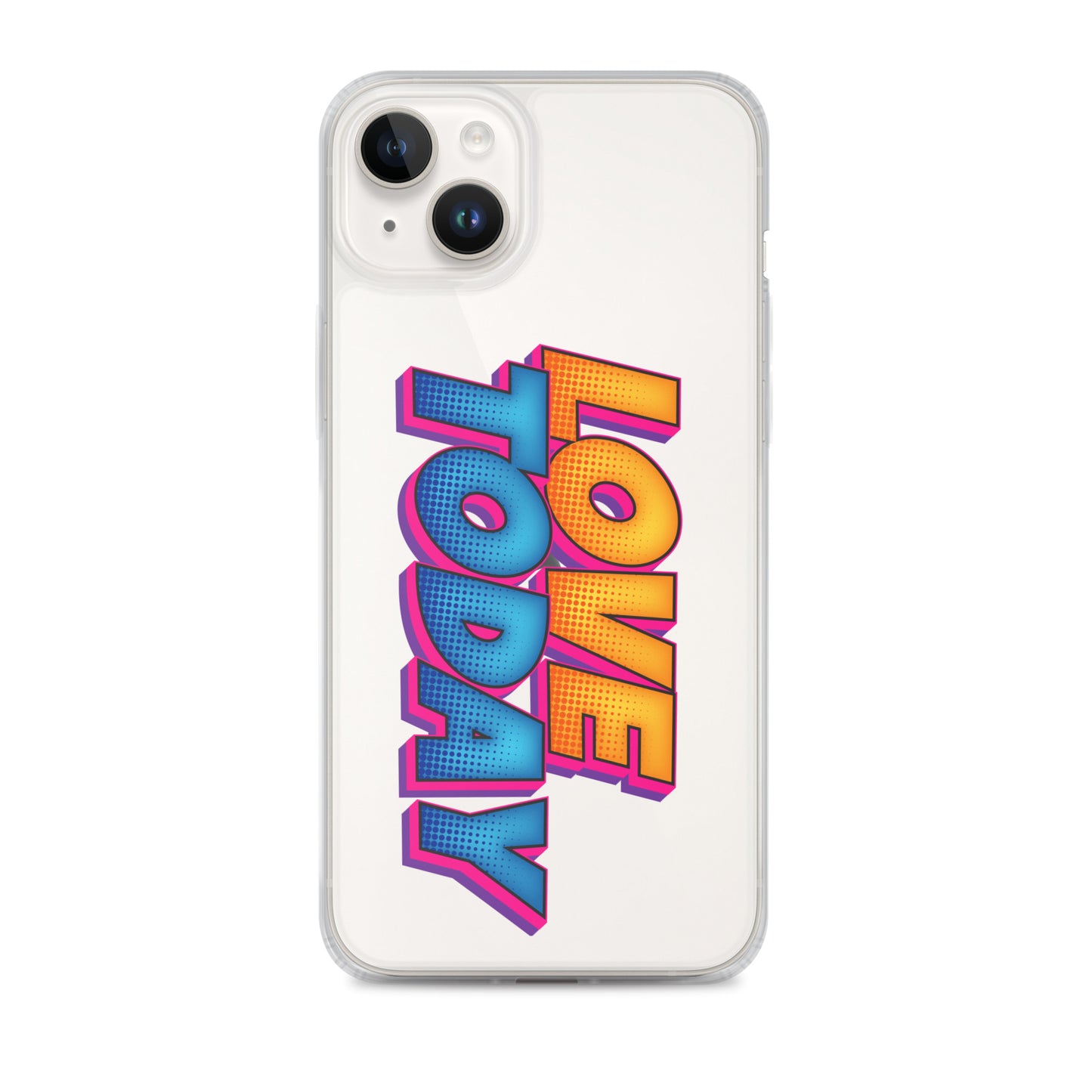 Popartify Clear Case for iPhone®