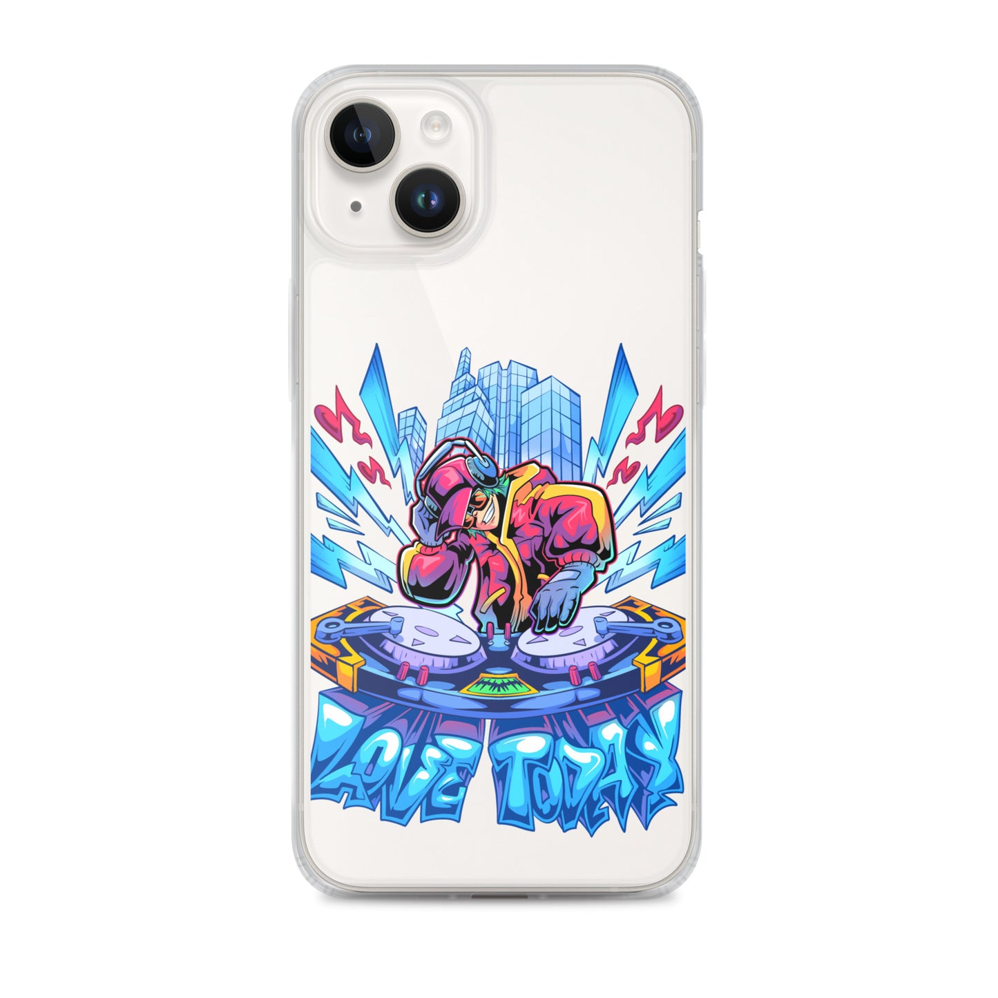Nonstop Love Clear Case for iPhone®