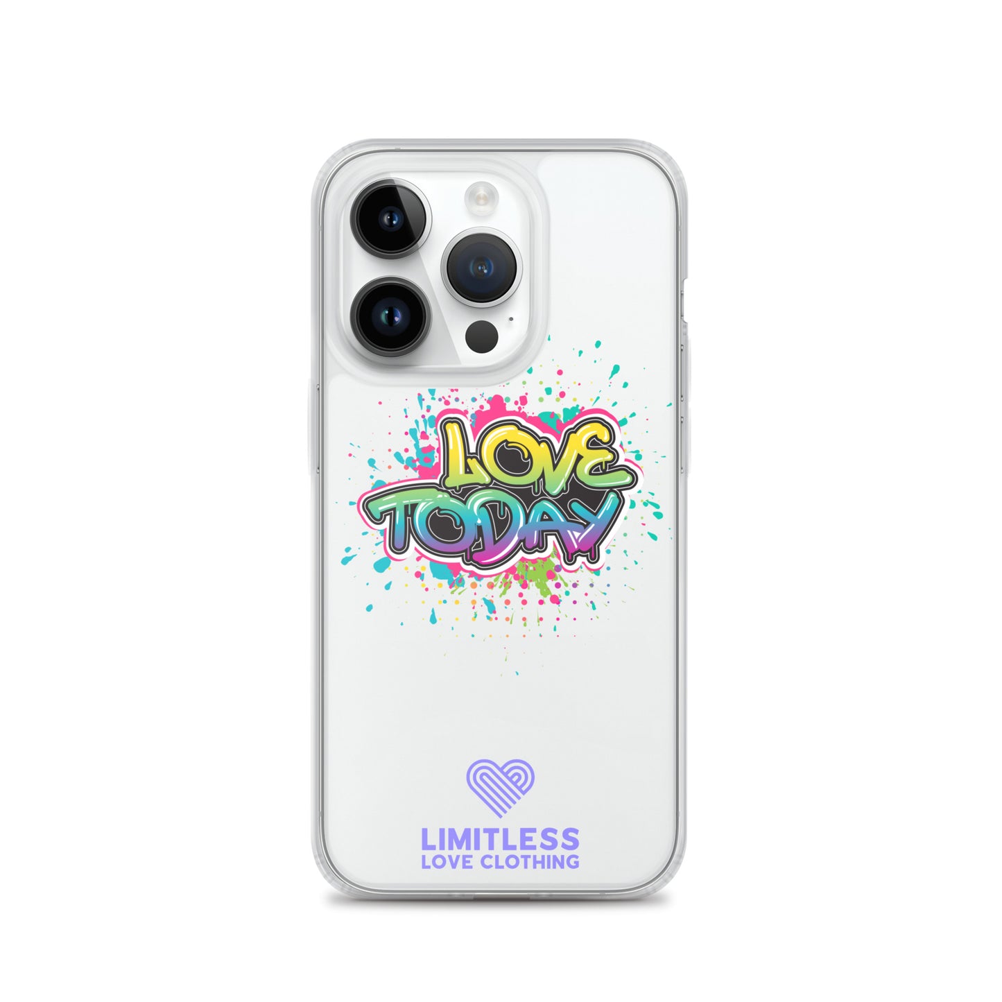 Graffitlove Logo'd Clear Case for iPhone®