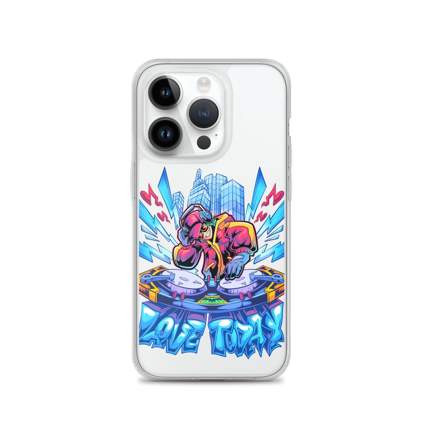 Nonstop Love Clear Case for iPhone®