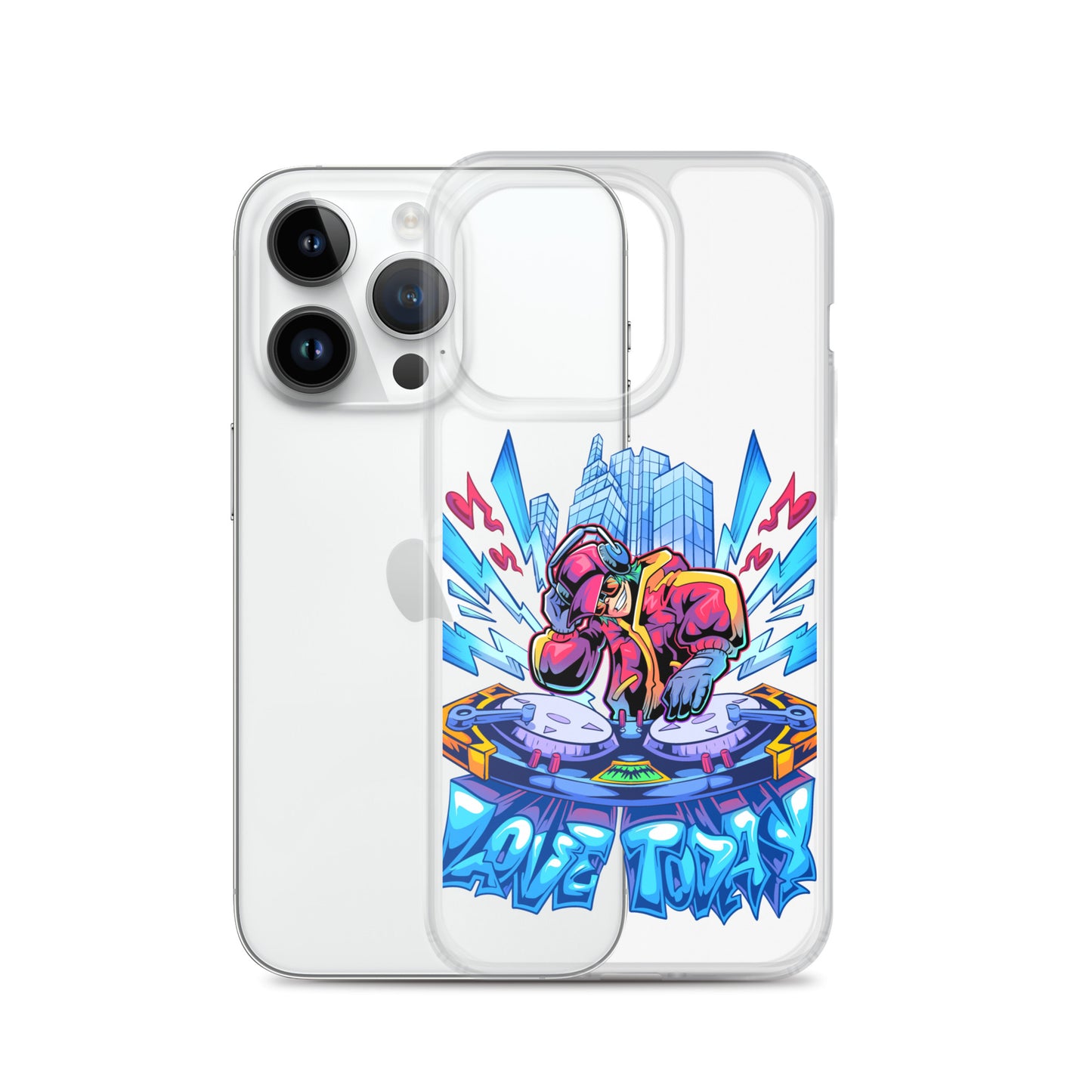 Nonstop Love Clear Case for iPhone®