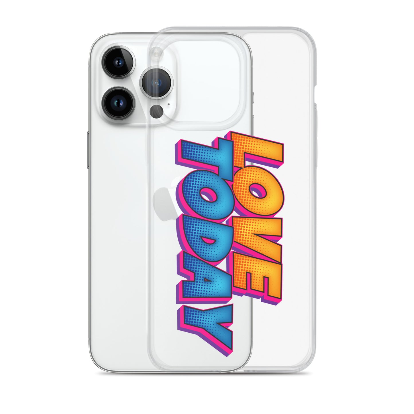Popartify Clear Case for iPhone®
