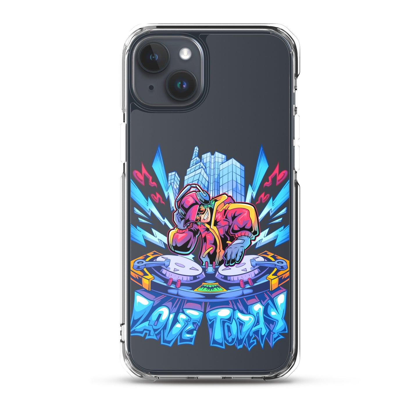 Nonstop Love Clear Case for iPhone®