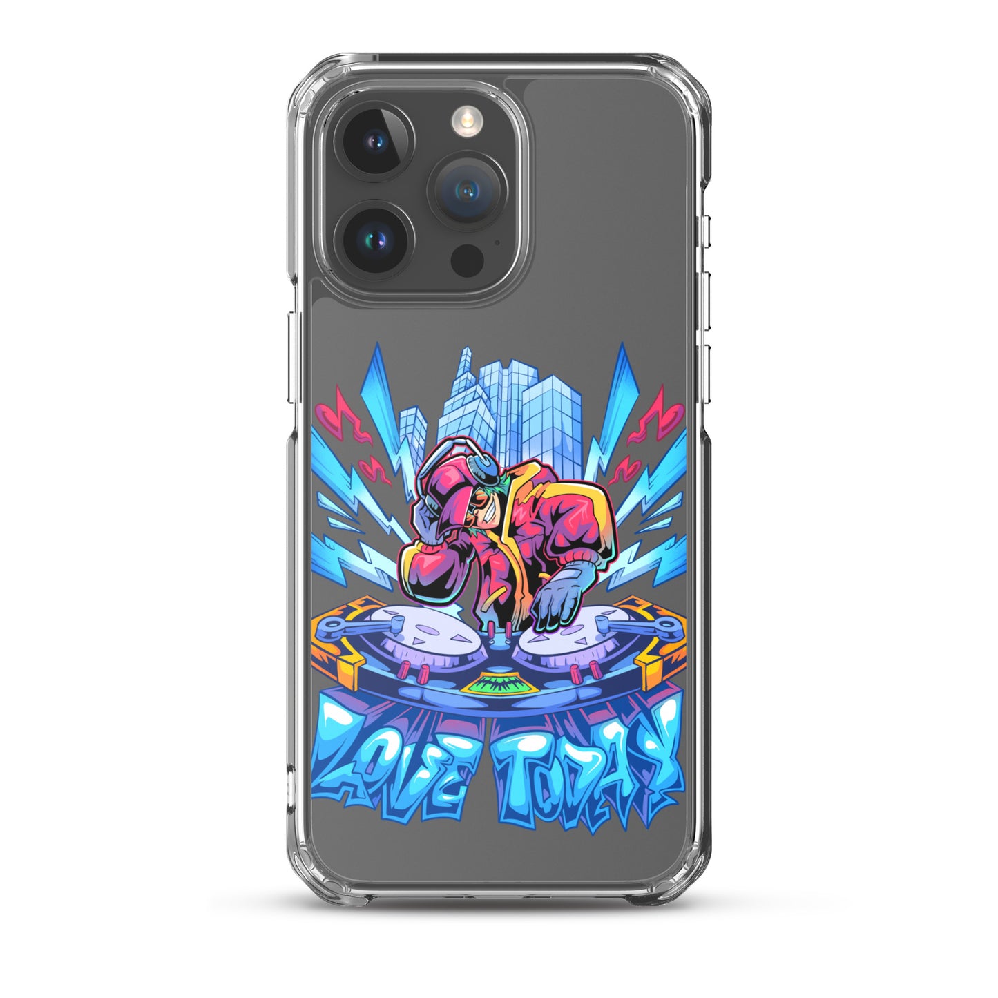 Nonstop Love Clear Case for iPhone®