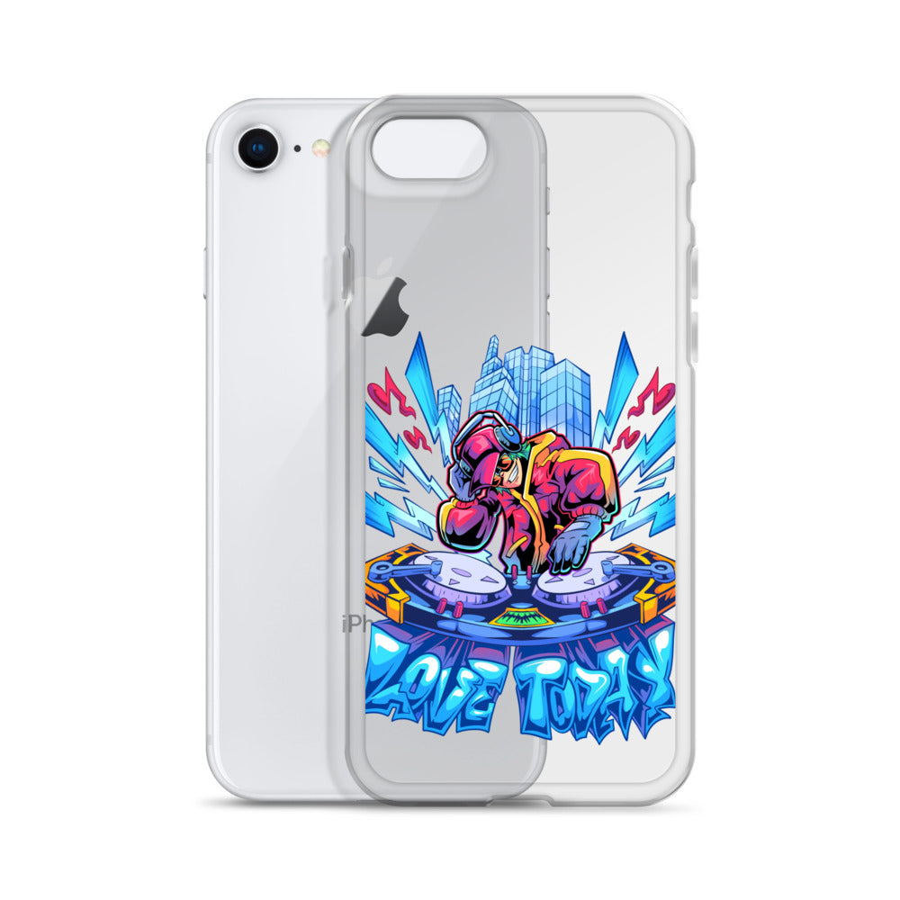 Nonstop Love Clear Case for iPhone®