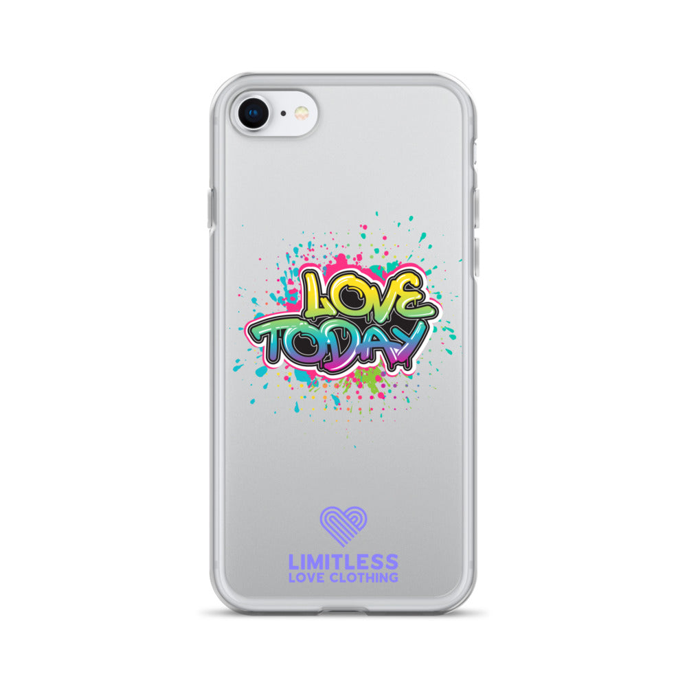 Graffitlove Logo'd Clear Case for iPhone®