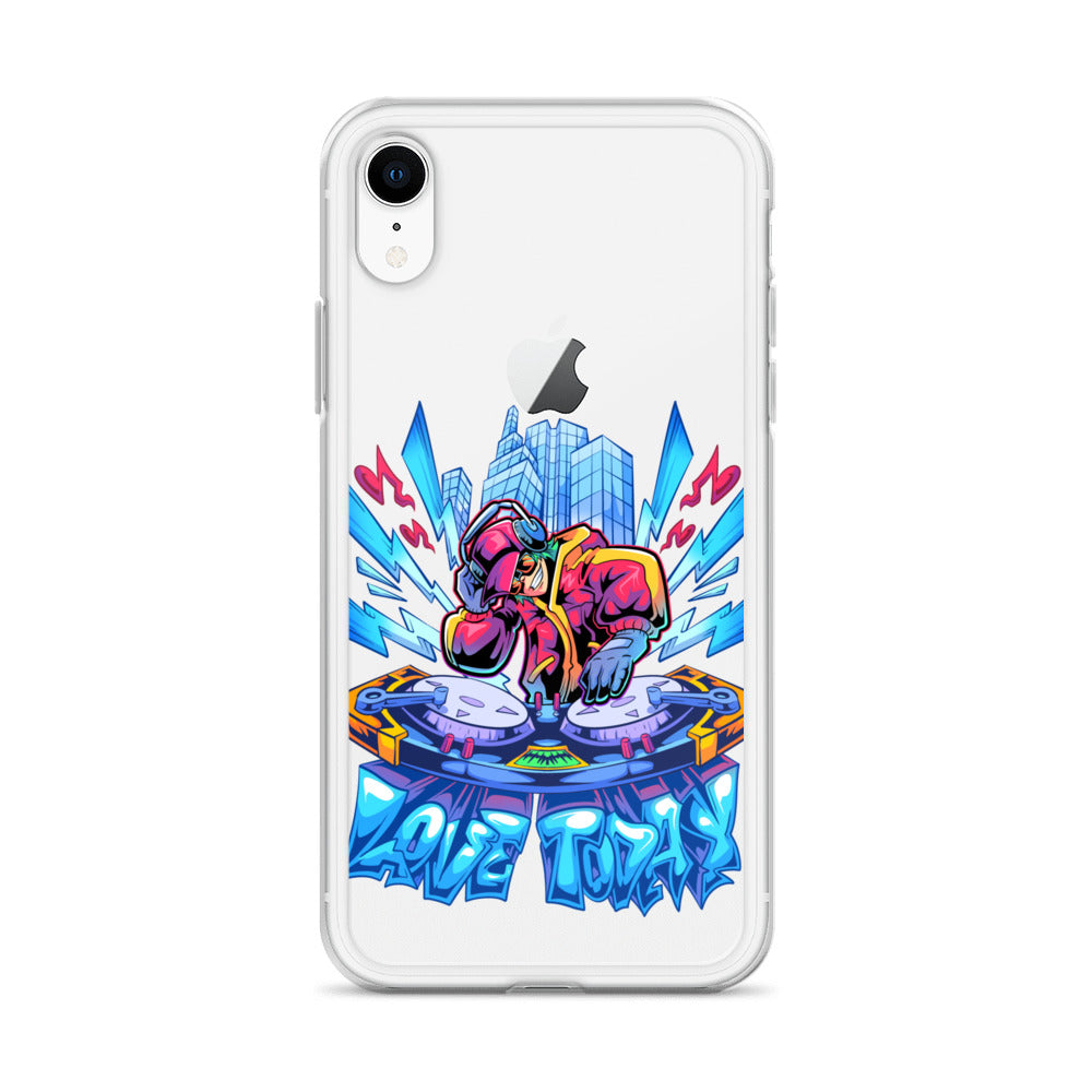 Nonstop Love Clear Case for iPhone®