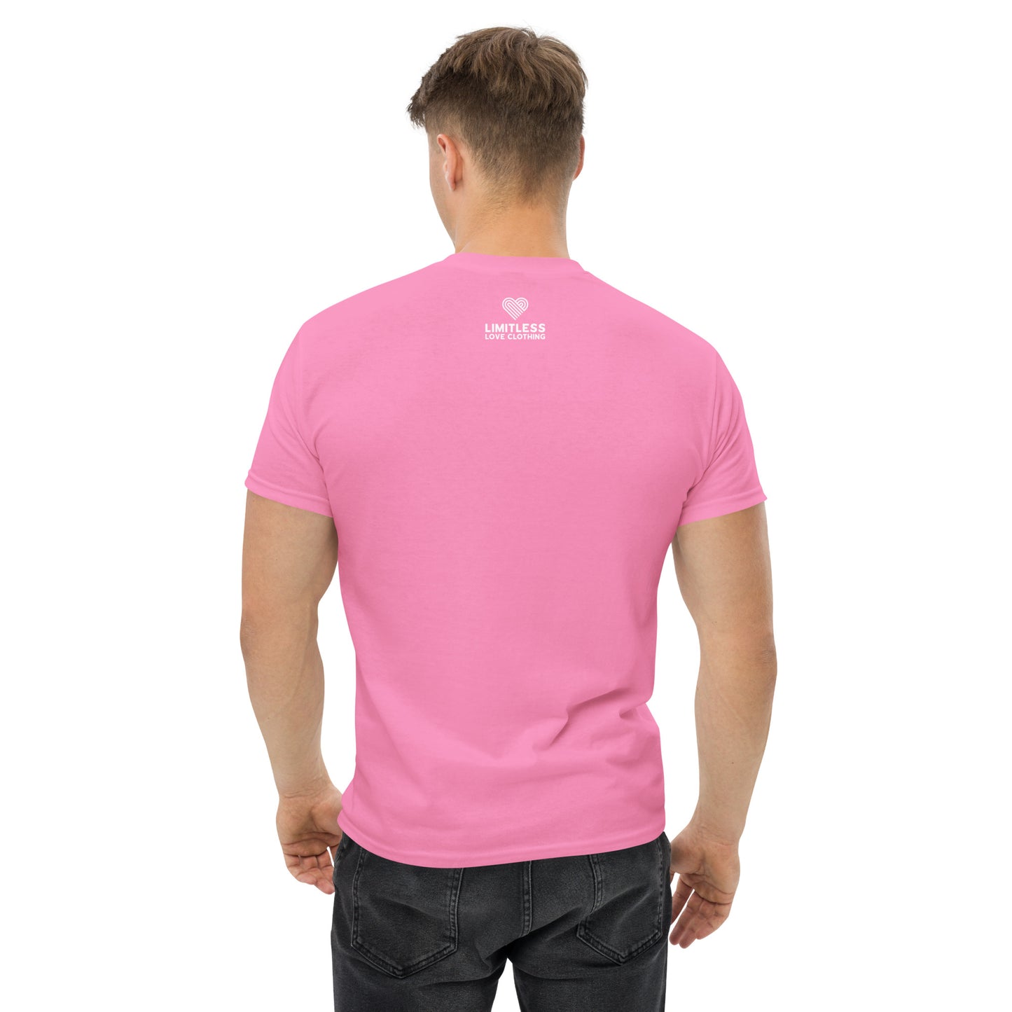 Jonboy Beat's of Love Electric Blue Print Men's Tee