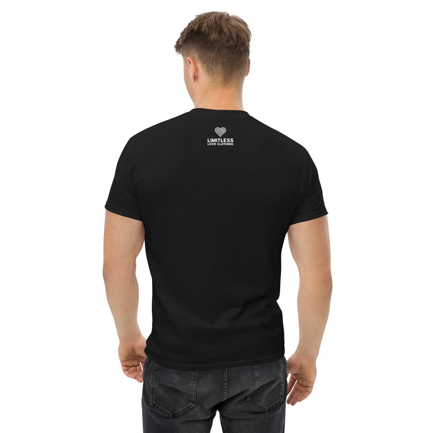 Jonboy Beat's of Love Electric Blue Print Men's Tee