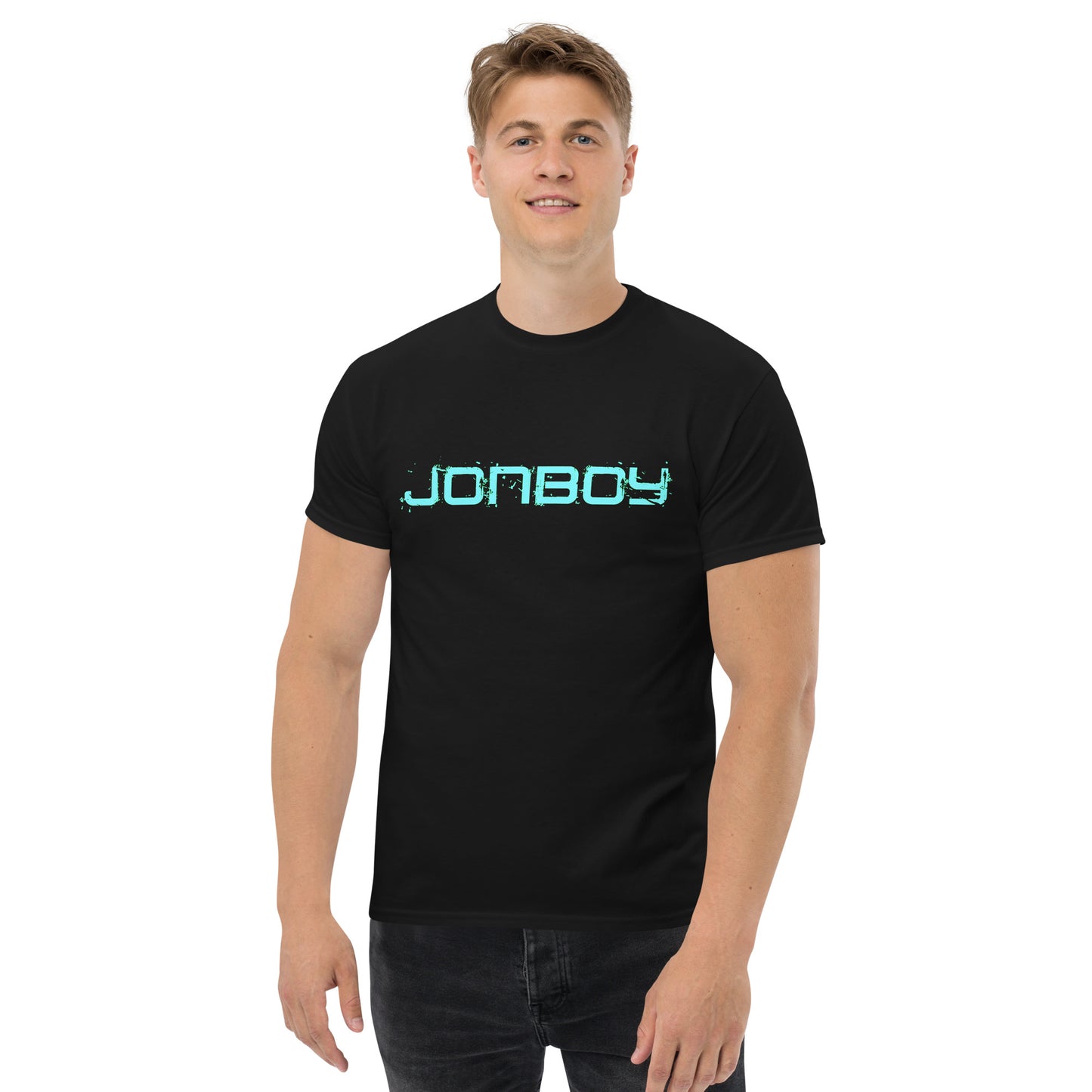 Jonboy Beat's of Love Electric Blue Print Men's Tee