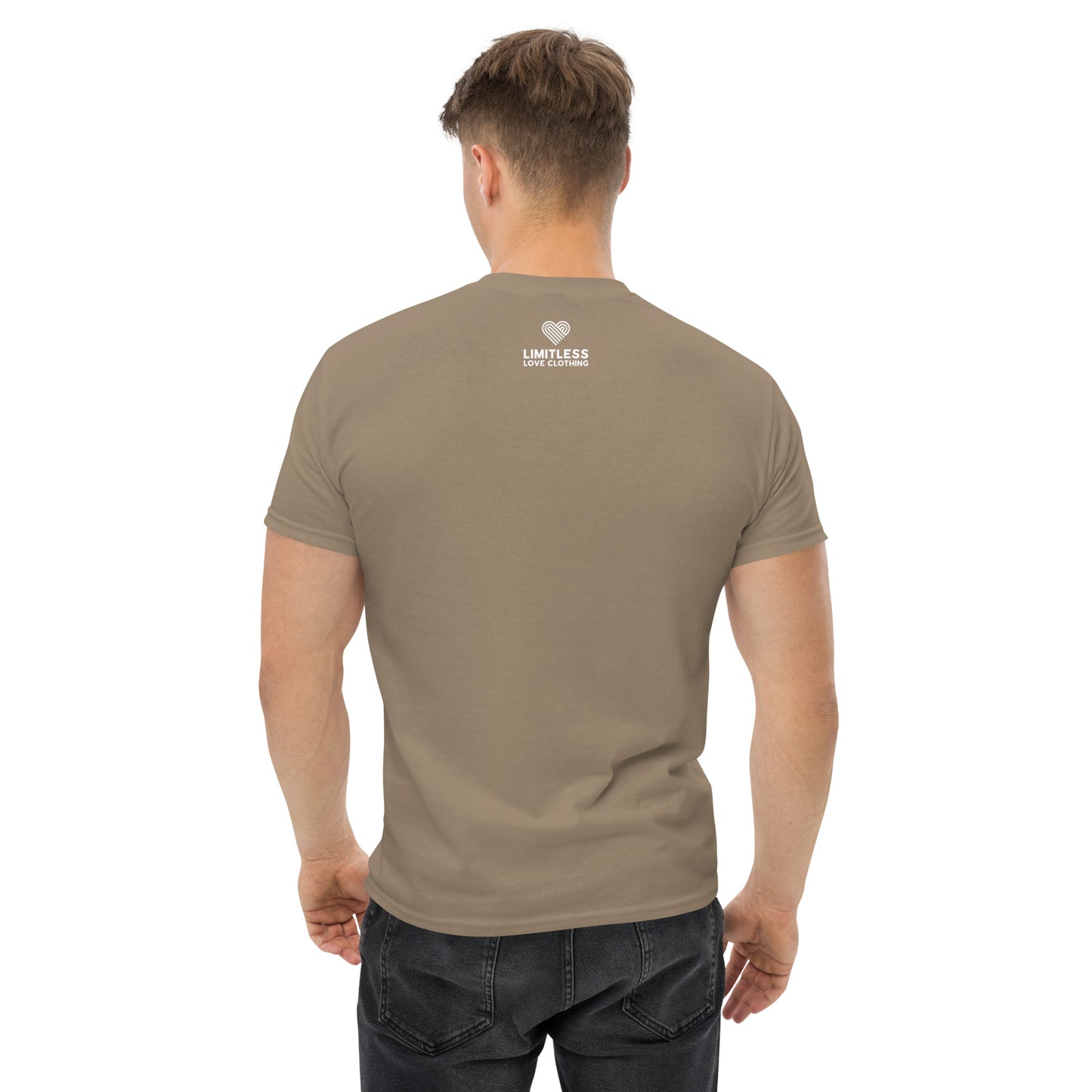 Jonboy Beat's of Love Electric Blue Print Men's Tee