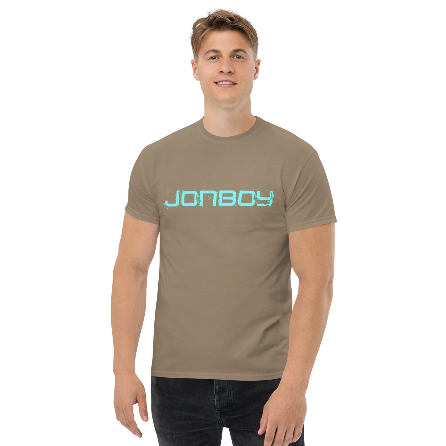 Jonboy Beat's of Love Electric Blue Print Men's Tee