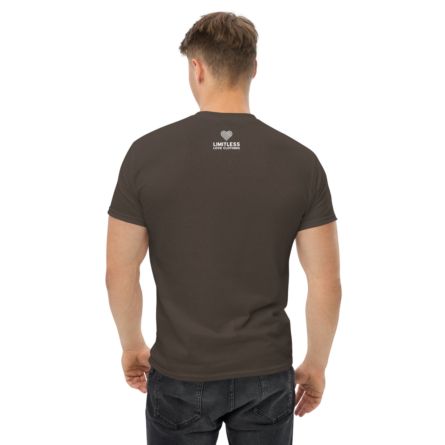 Jonboy Beat's of Love Electric Blue Print Men's Tee