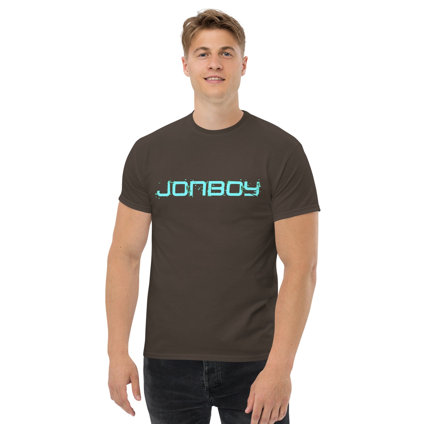 Jonboy Beat's of Love Electric Blue Print Men's Tee