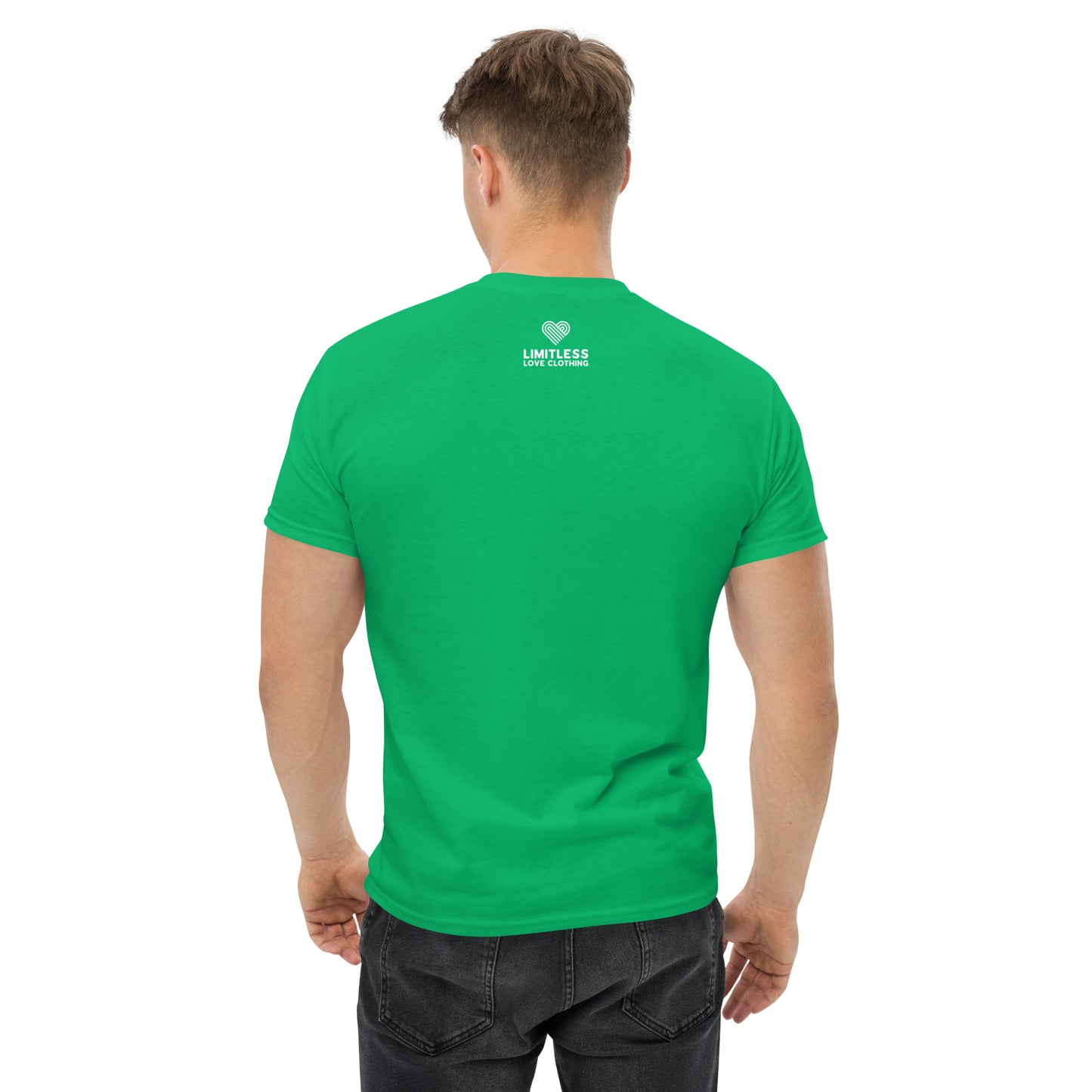 Jonboy Beat's of Love Electric Blue Print Men's Tee