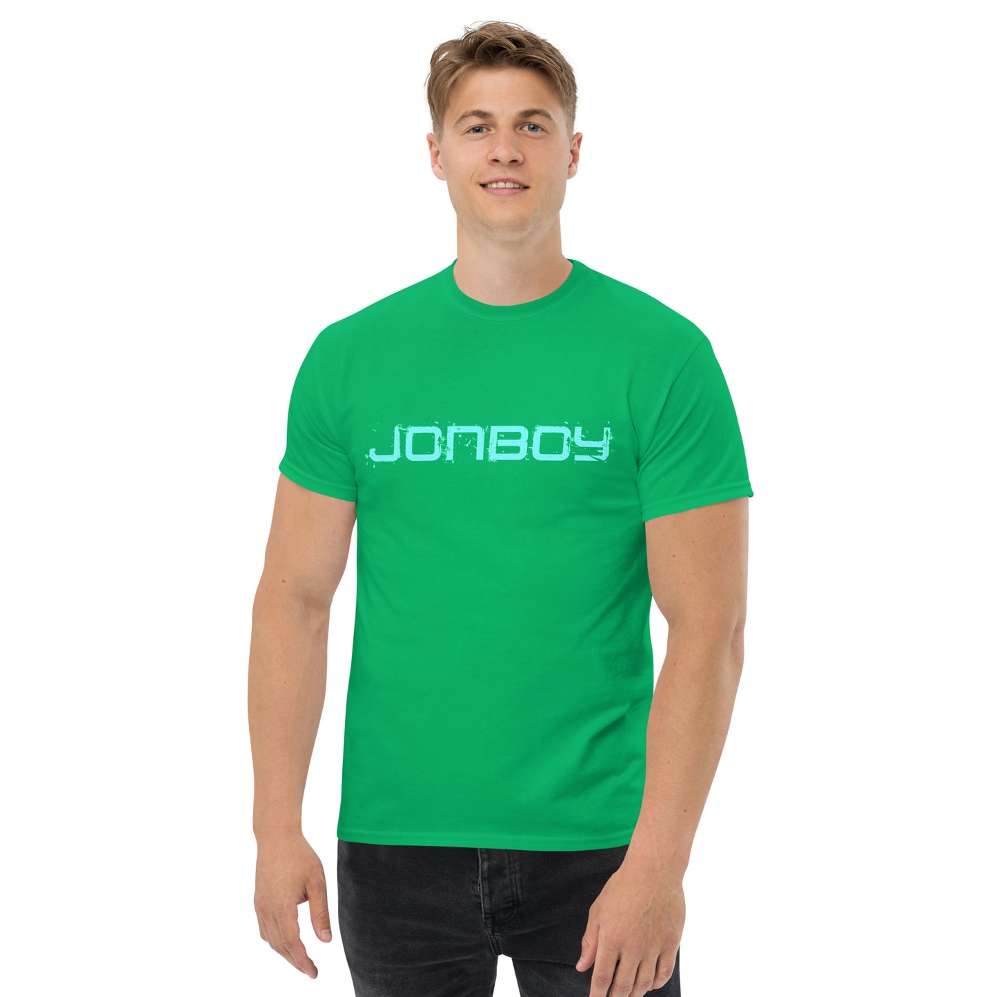Jonboy Beat's of Love Electric Blue Print Men's Tee