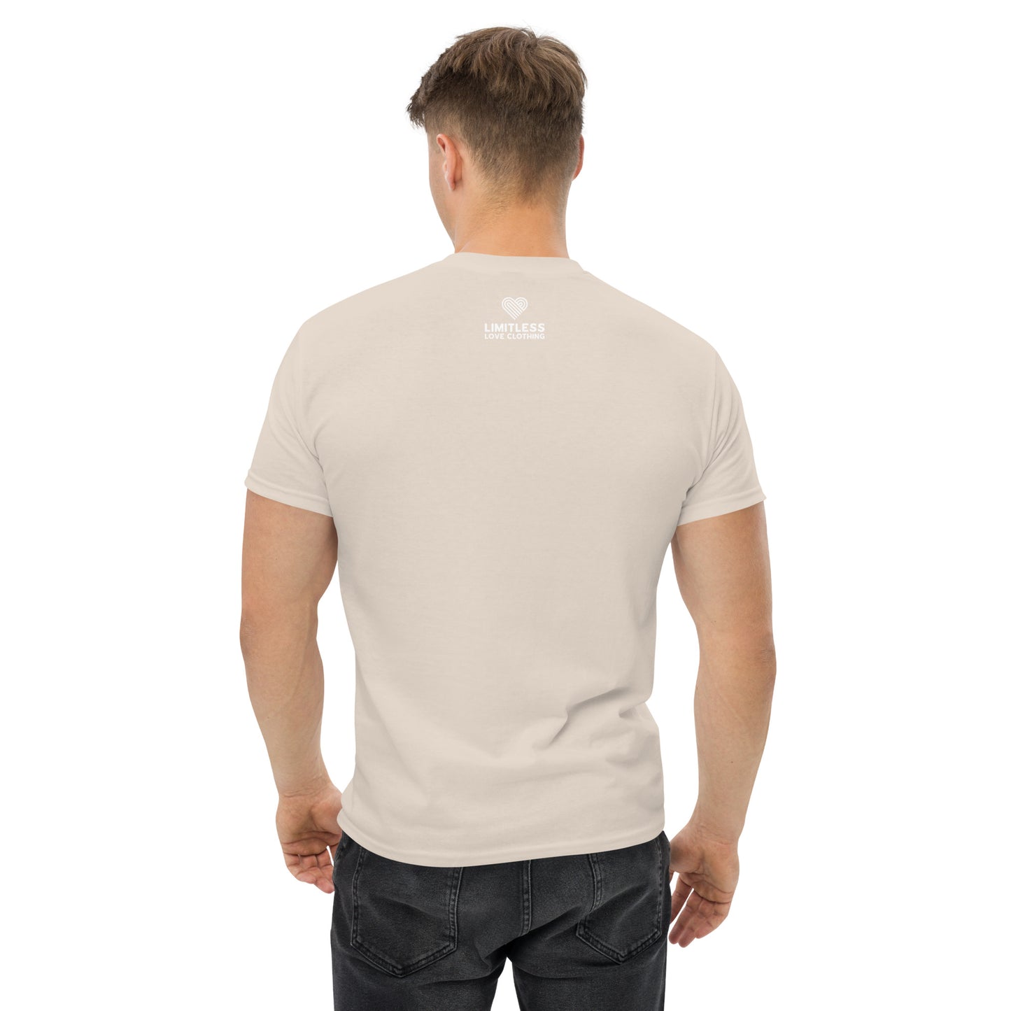 Jonboy Beat's of Love Electric Blue Print Men's Tee
