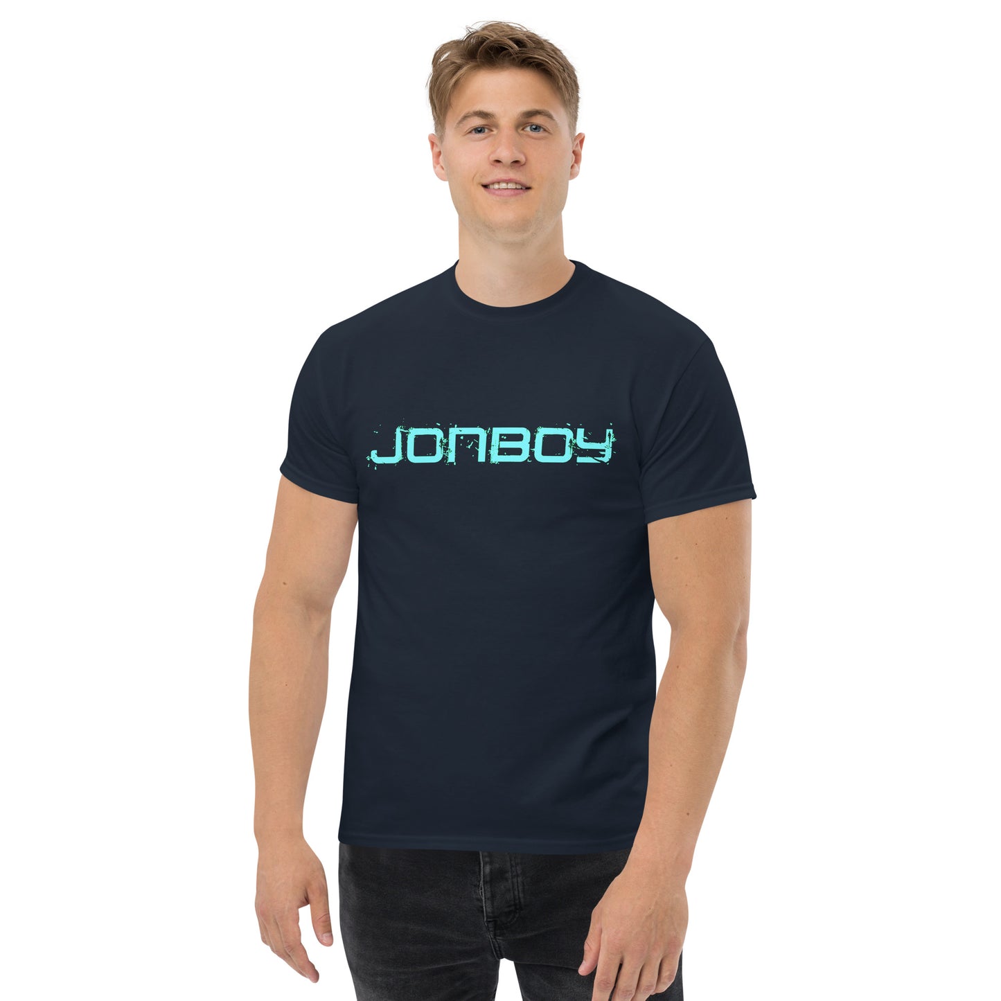 Jonboy Beat's of Love Electric Blue Print Men's Tee