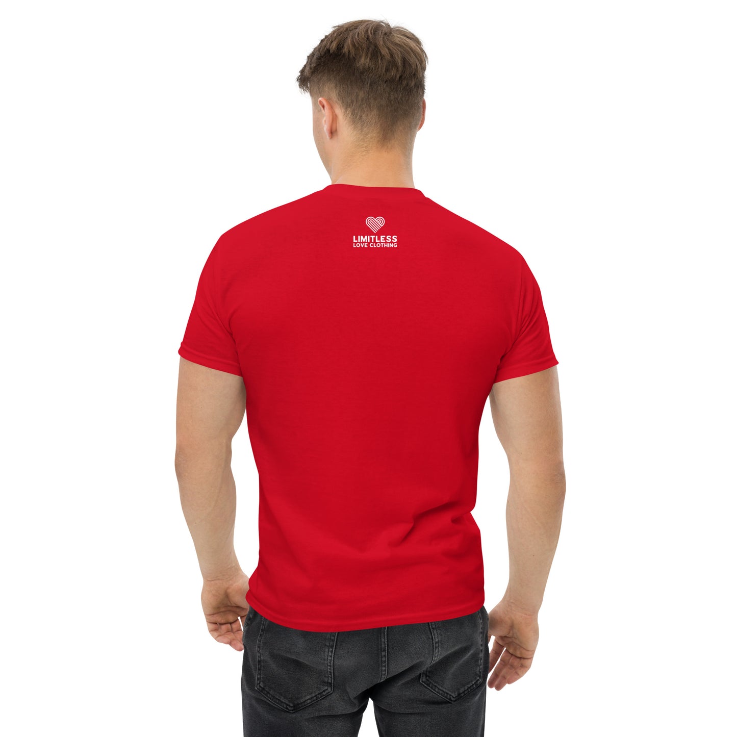 Jonboy Beat's of Love Electric Blue Print Men's Tee