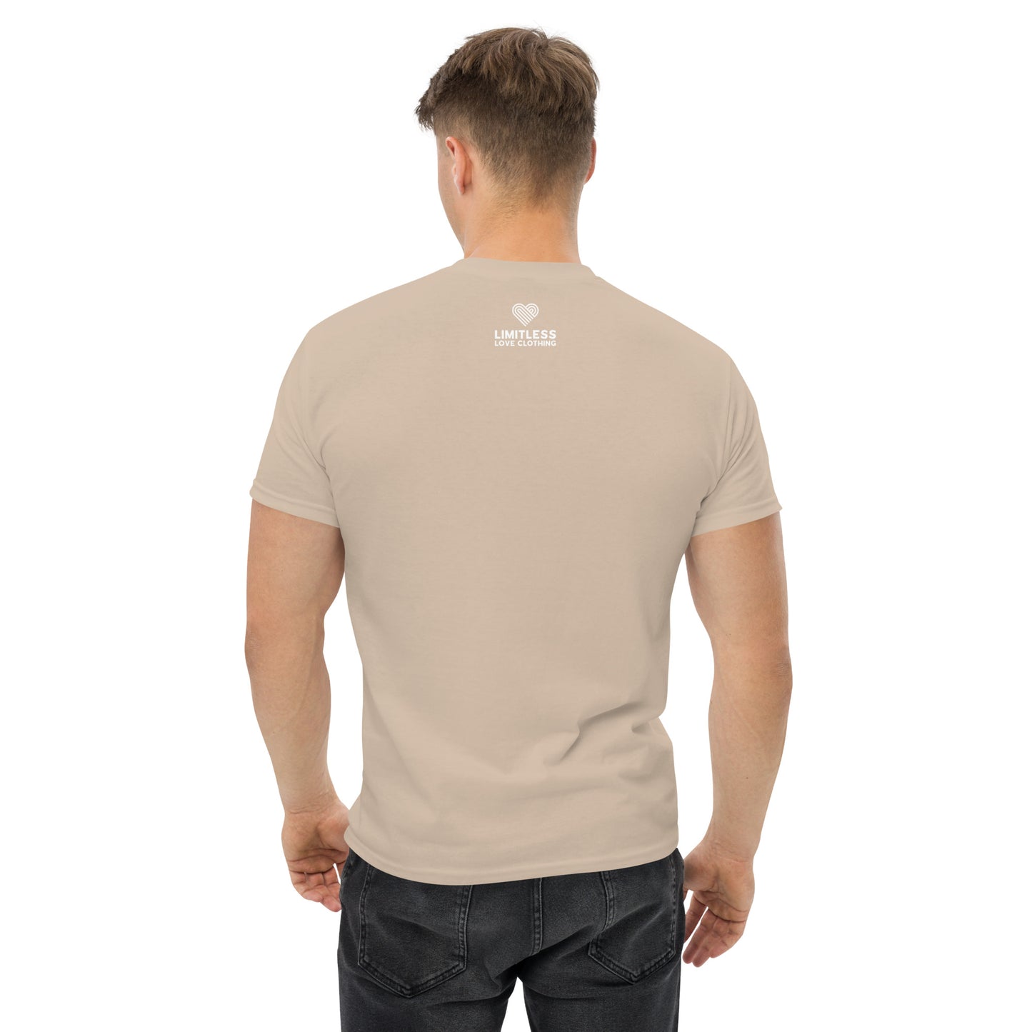 Jonboy Beat's of Love Electric Blue Print Men's Tee