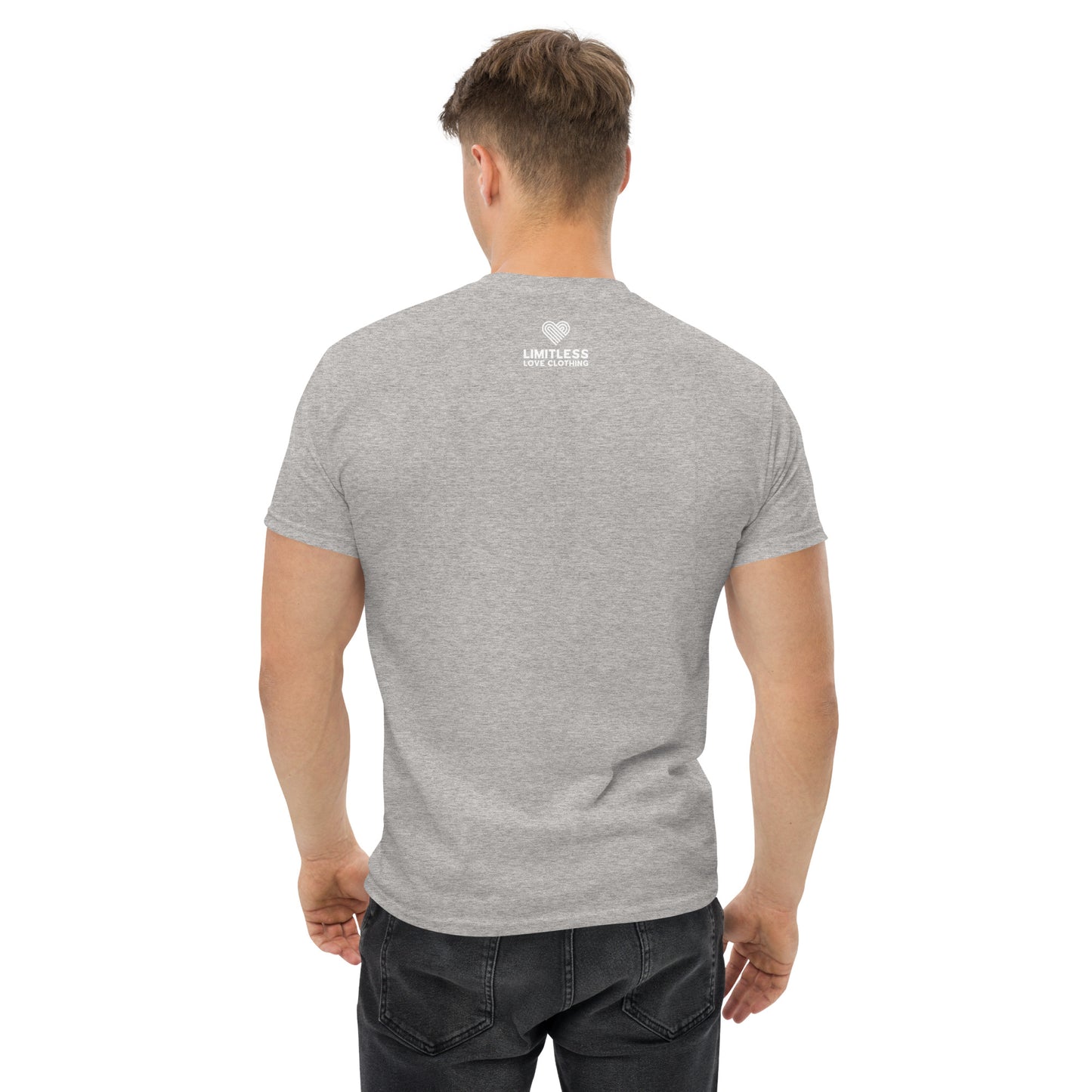 Jonboy Beat's of Love Electric Blue Print Men's Tee