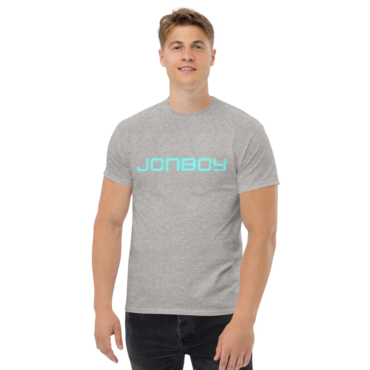 Jonboy Beat's of Love Electric Blue Print Men's Tee