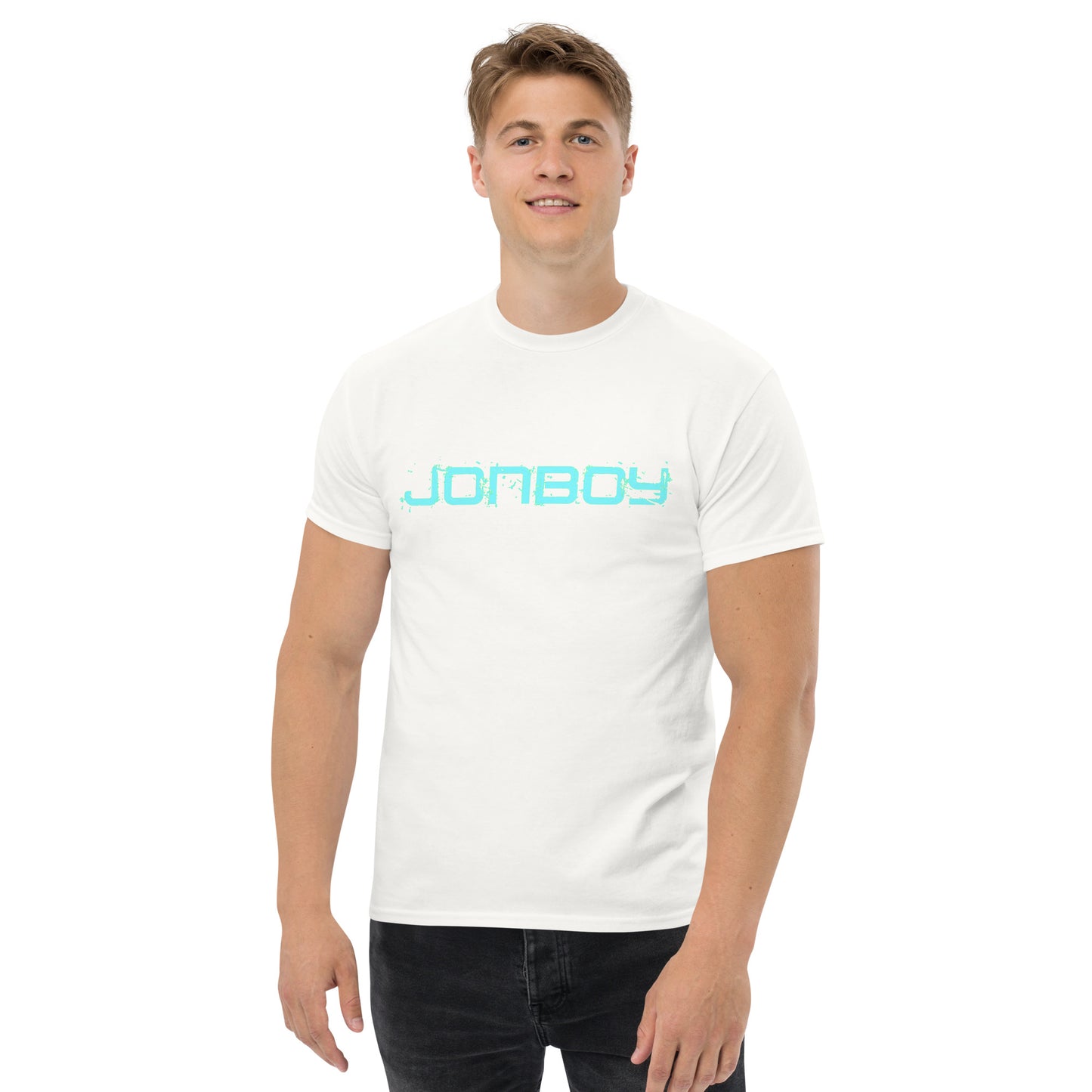 Jonboy Beat's of Love Electric Blue Print Men's Tee