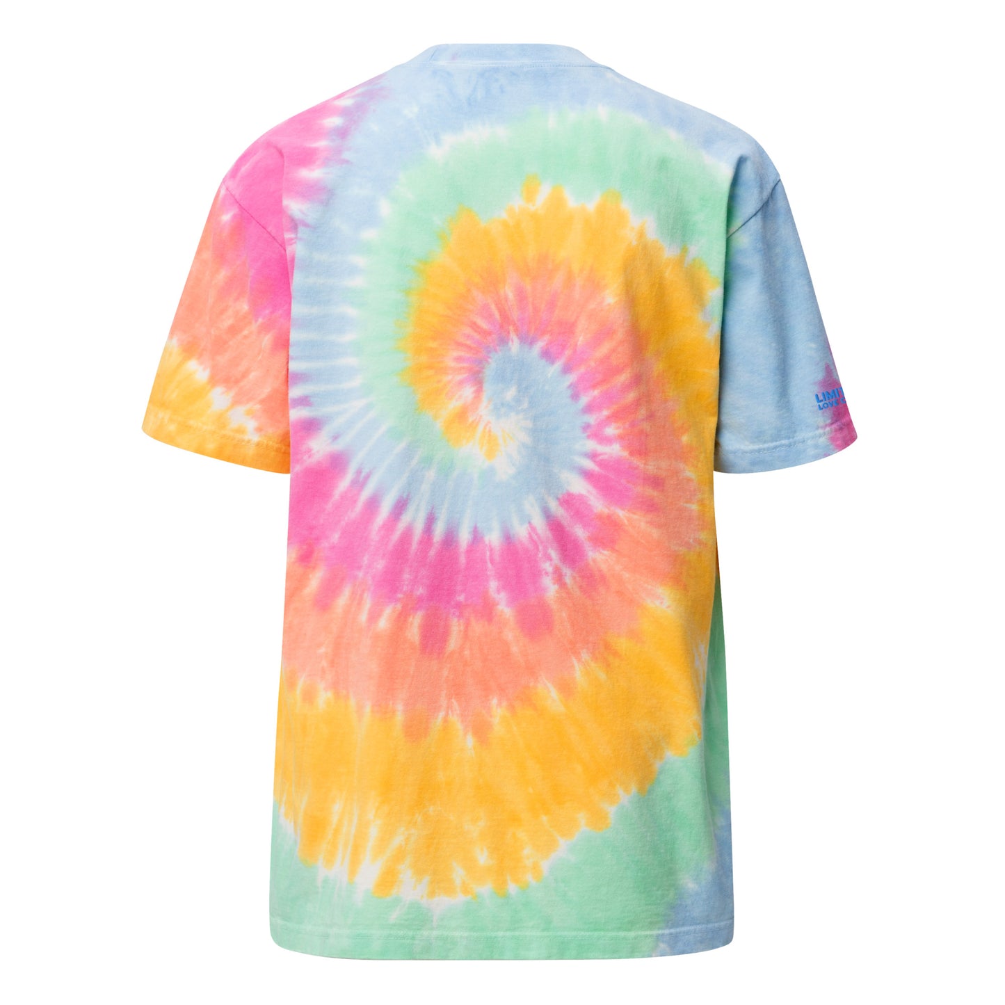 Pastel Nebula Oversized Tie-Dye Tee