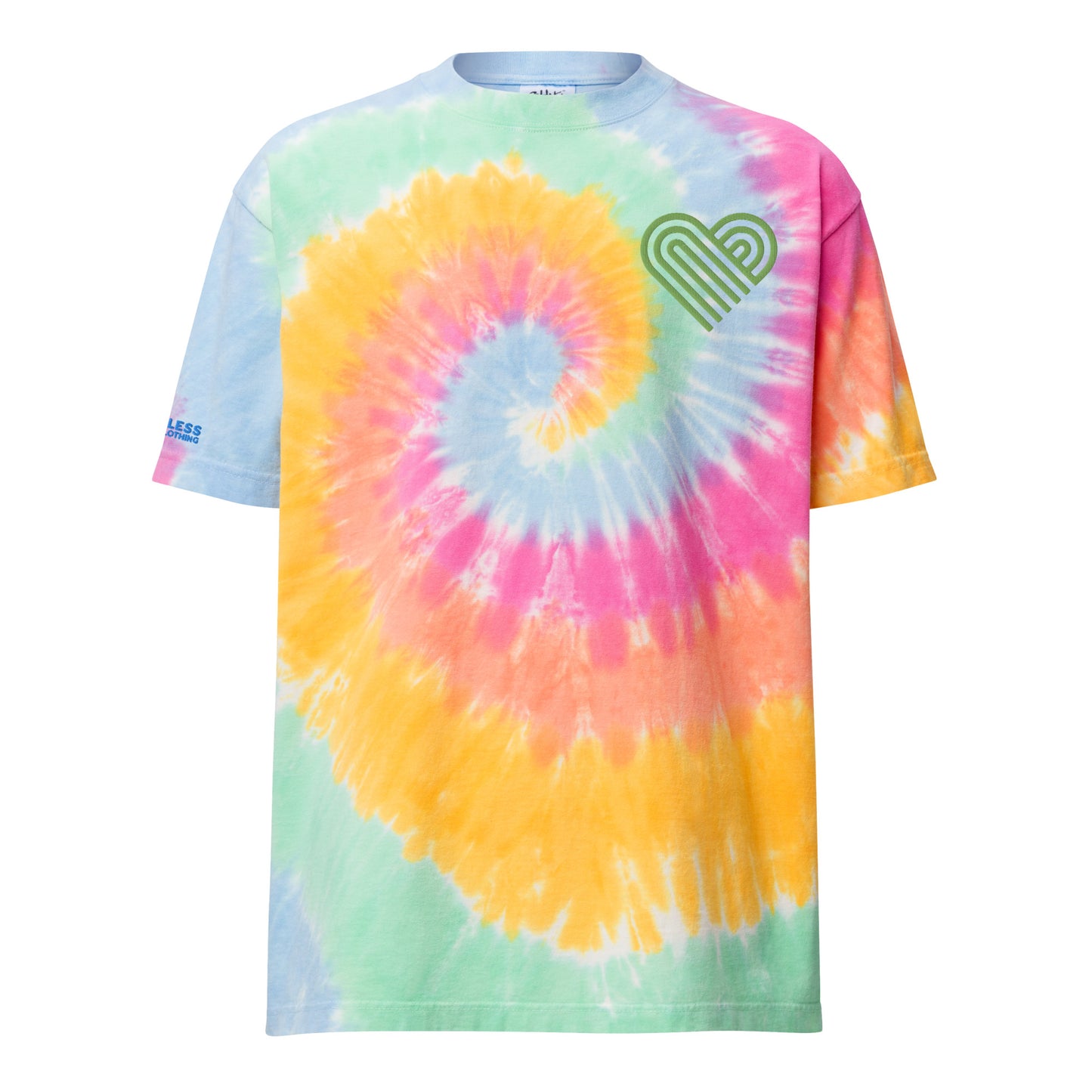Pastel Nebula Oversized Tie-Dye Tee