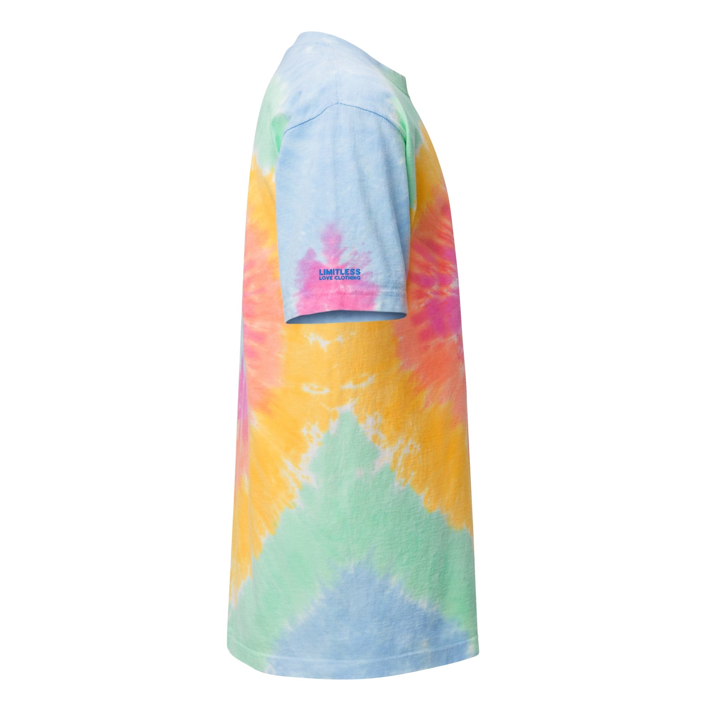 Pastel Nebula Oversized Tie-Dye Tee